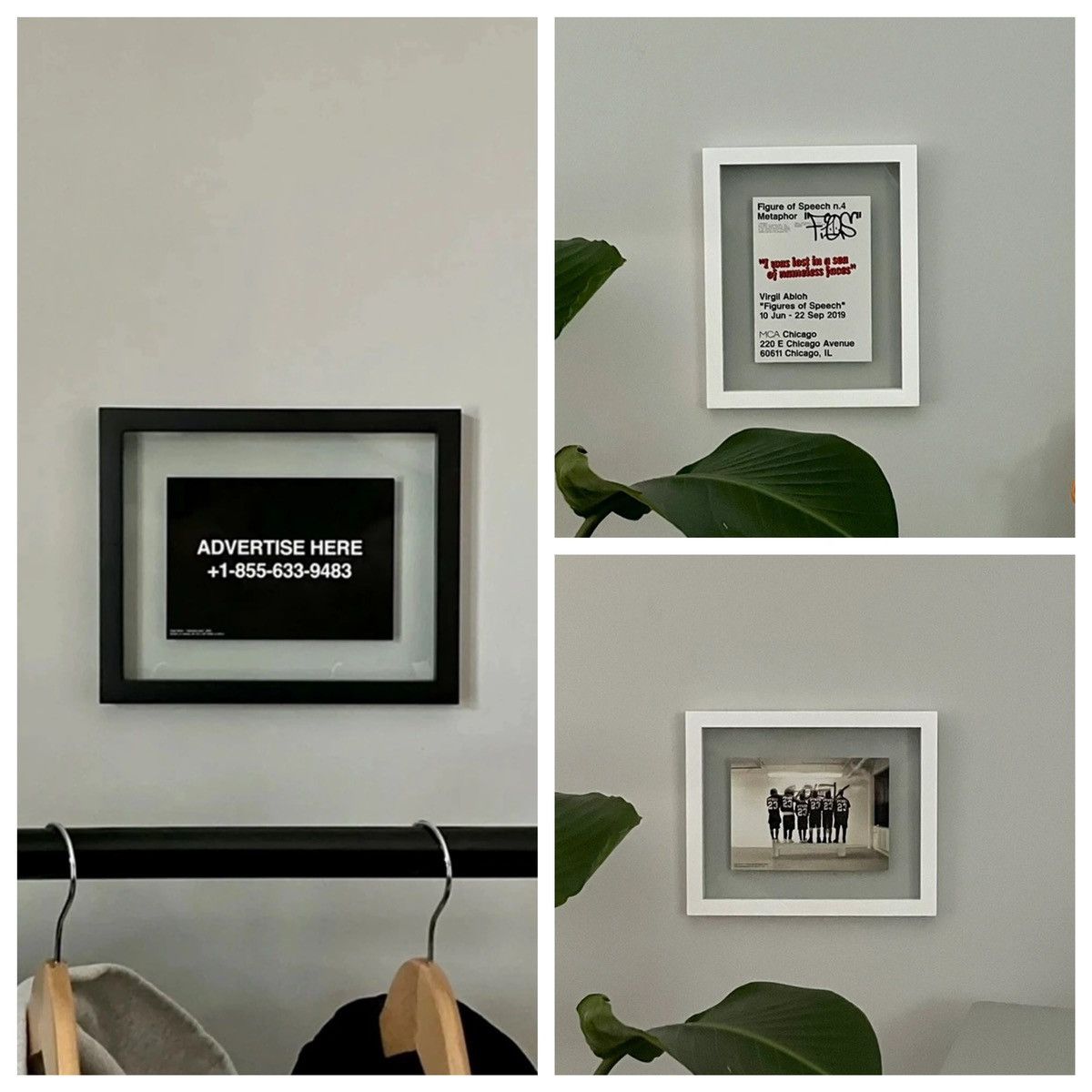image of Set Of 3 - Virgil Abloh Fos Posters, Men's