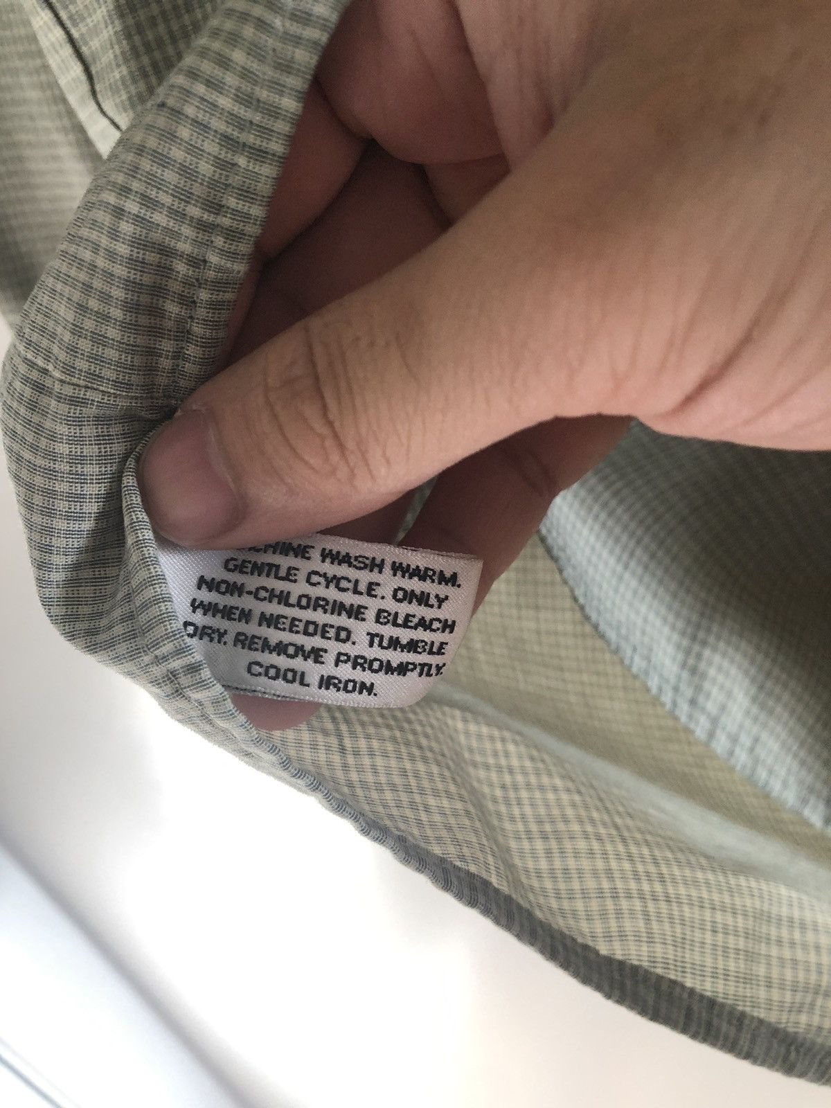 Van Heusen Vintage Van Heusen Plaid Check Button Camp Shirt Green Size US L / EU 52-54 / 3 - 4 Thumbnail