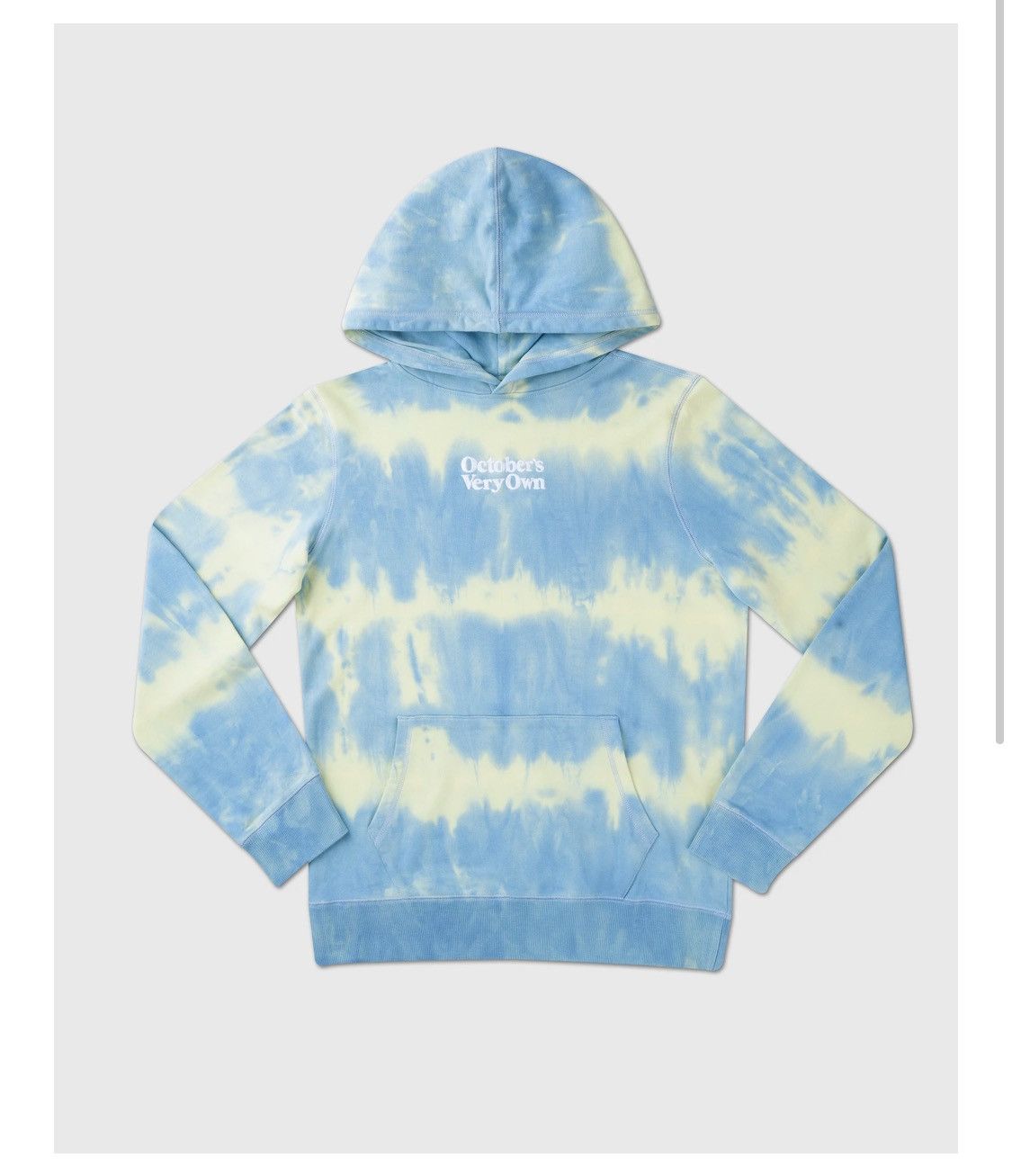 Octobers very own Drake OVO Rare blue tie dye hoodie m