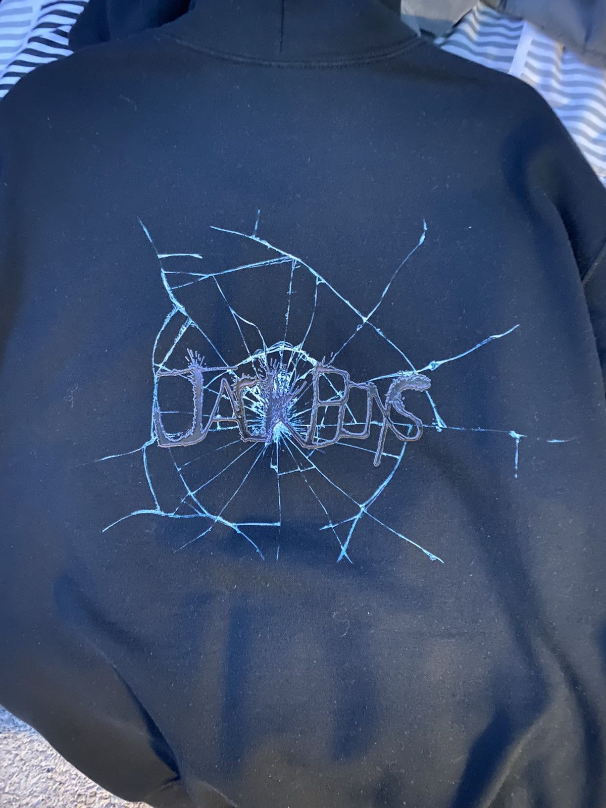 Travis Scott JACKBOYS Cracked Hoodie Size US M / EU 48-50 / 2 - 4 Thumbnail