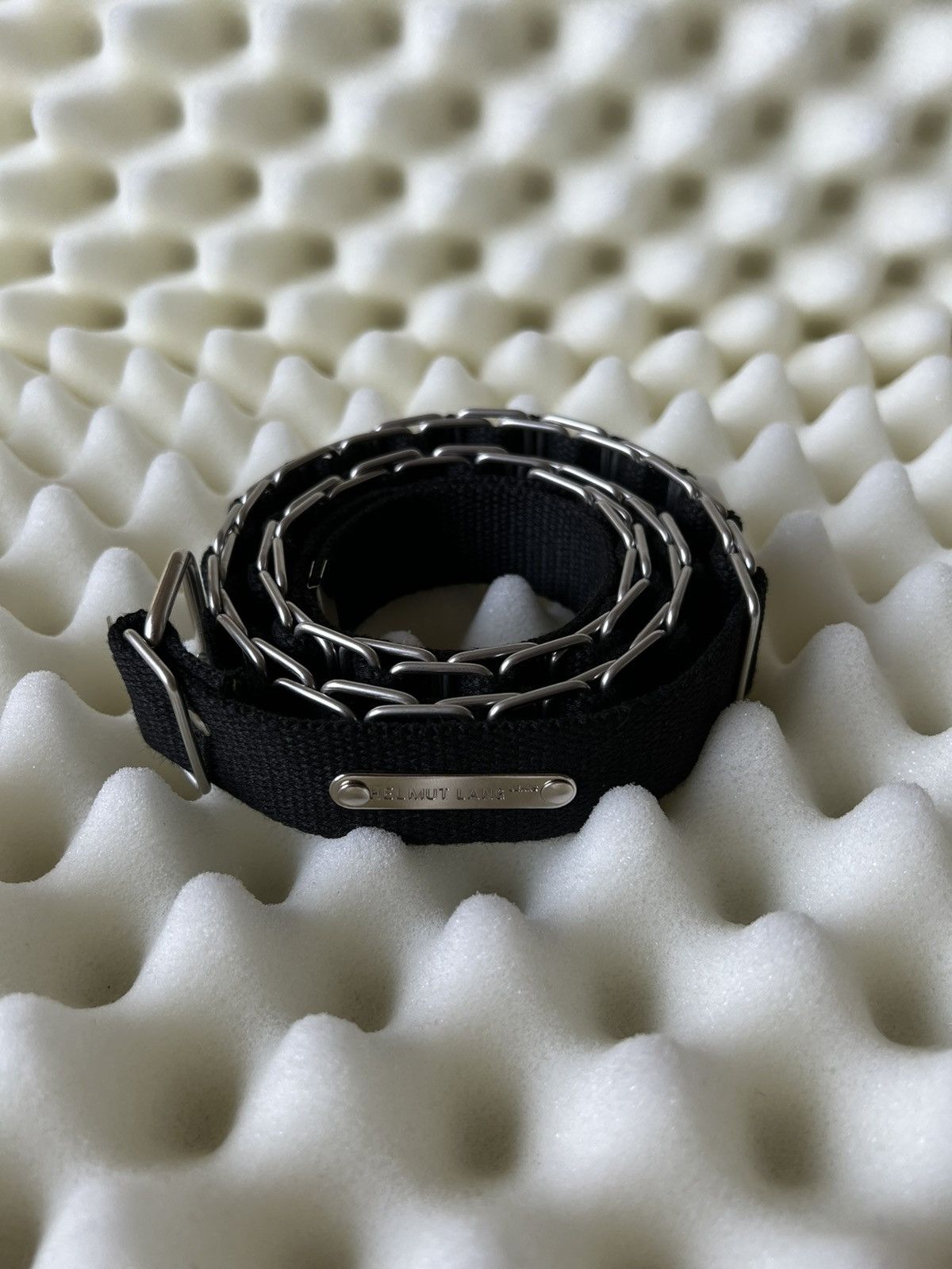 helmut lang chain belt