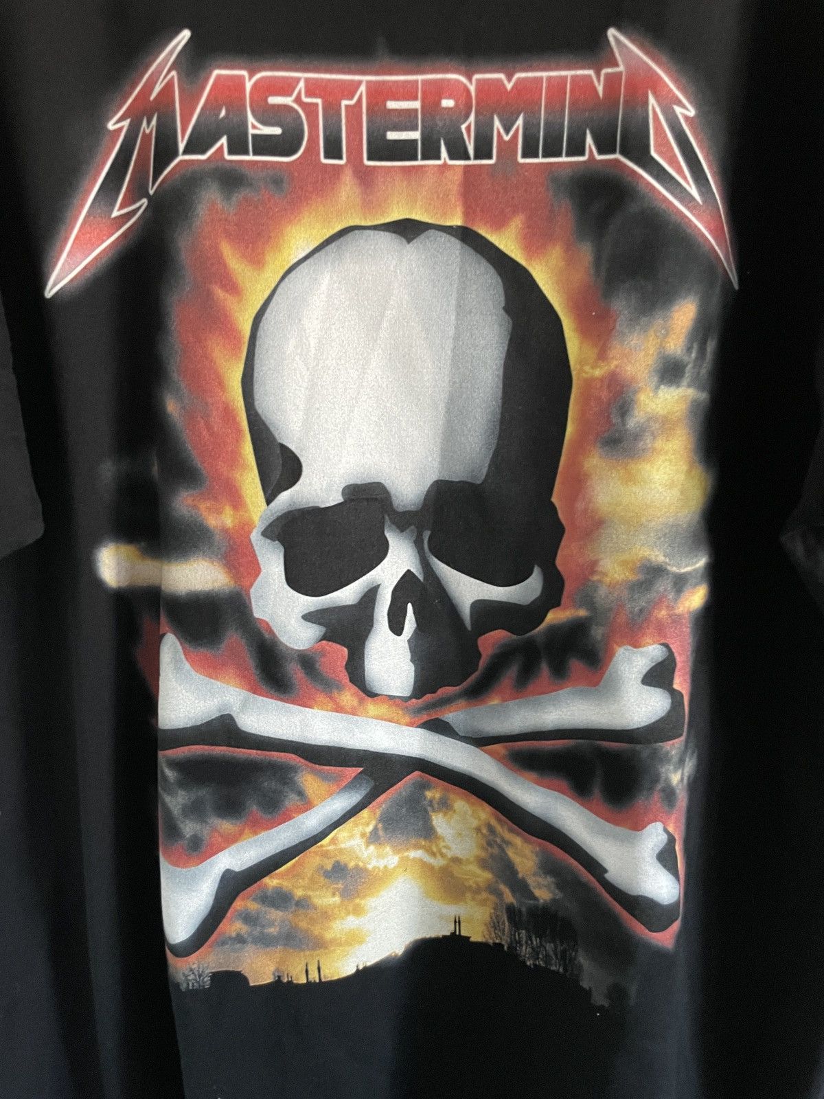 Band Tees × Mastermind Japan × Metallica MASTERMIND L