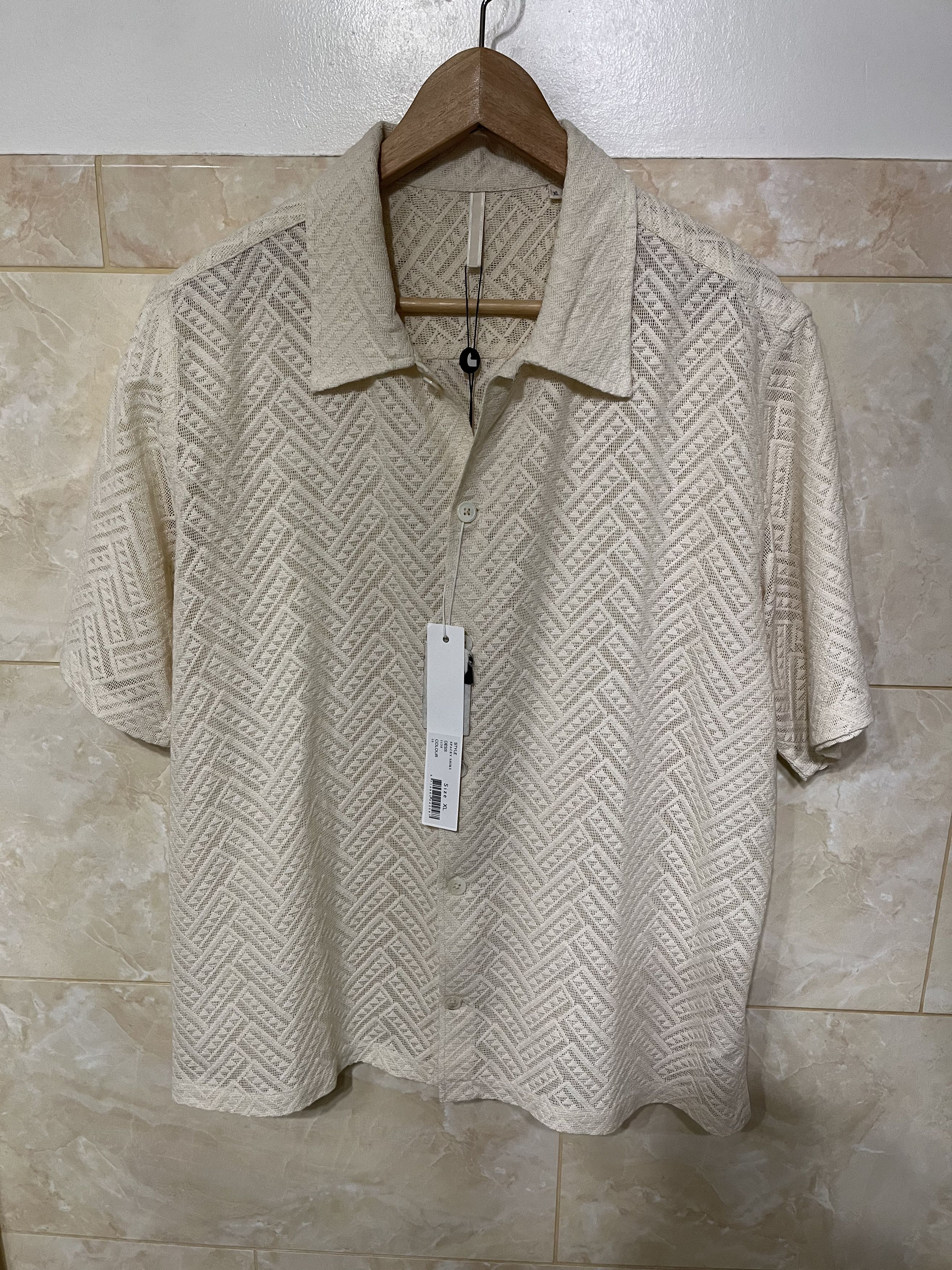 Sunflower Off-White Patterned Spacey Shirt | Grailed