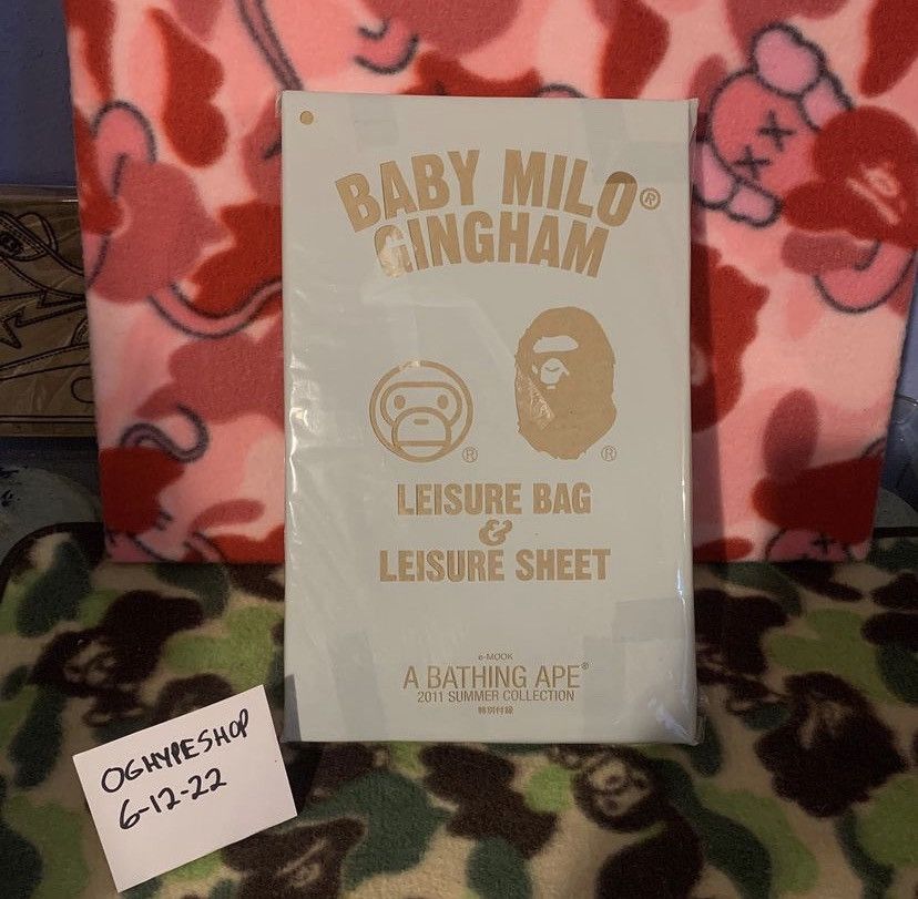 Bape Bape Baby Milo Plastic Sheet Size ONE SIZE - 3 Thumbnail