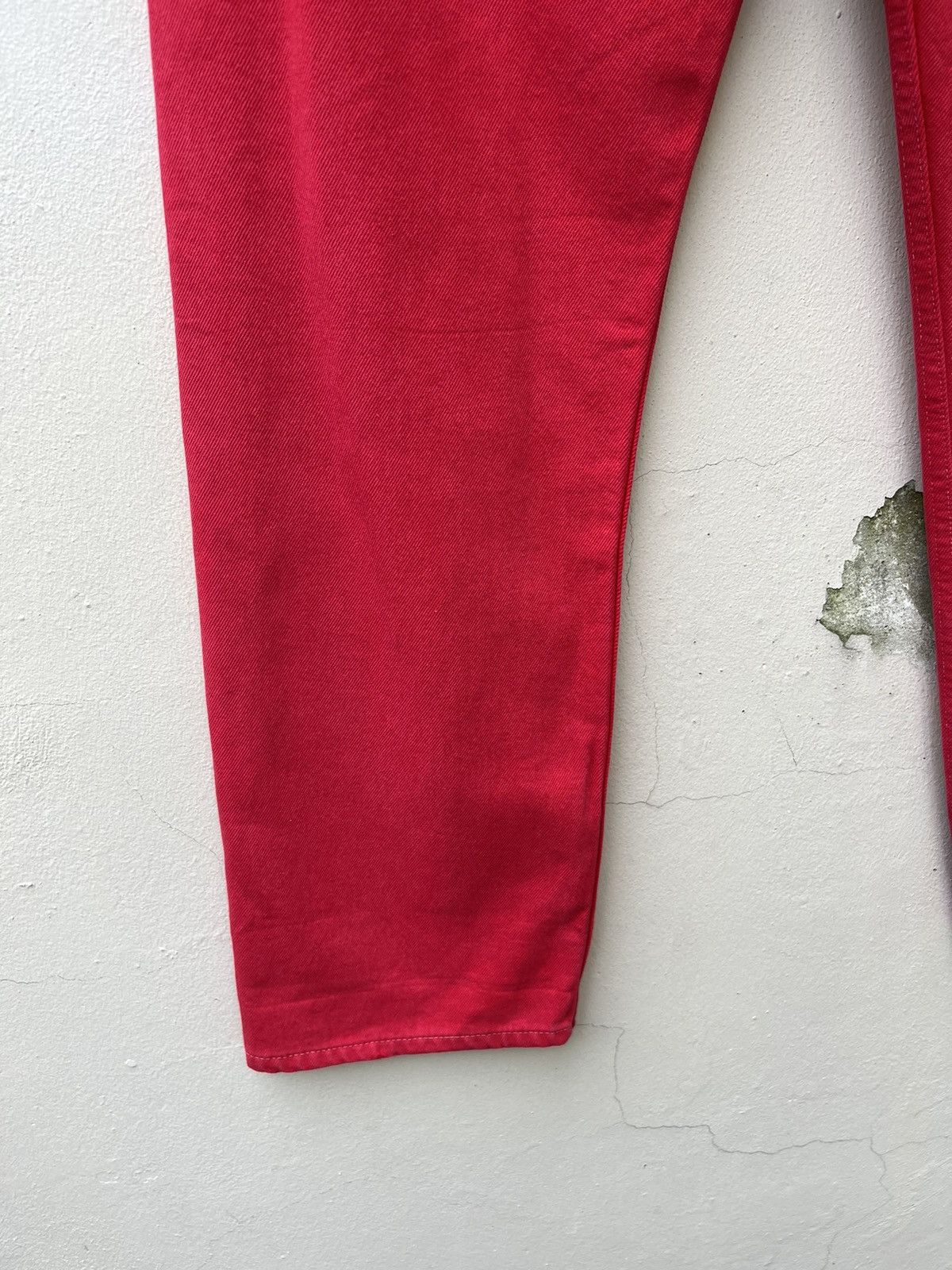 Levi's Vintage 1999 Levi’s 501 Fade Red Denim Jeans Size US 31 - 16 Thumbnail