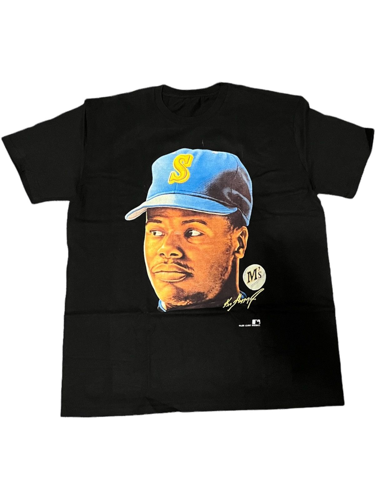 MLB Custom Vintage Ken Griffey Jr T-Shirt Size US L / EU 52-54 / 3 - 1 Thumbnail