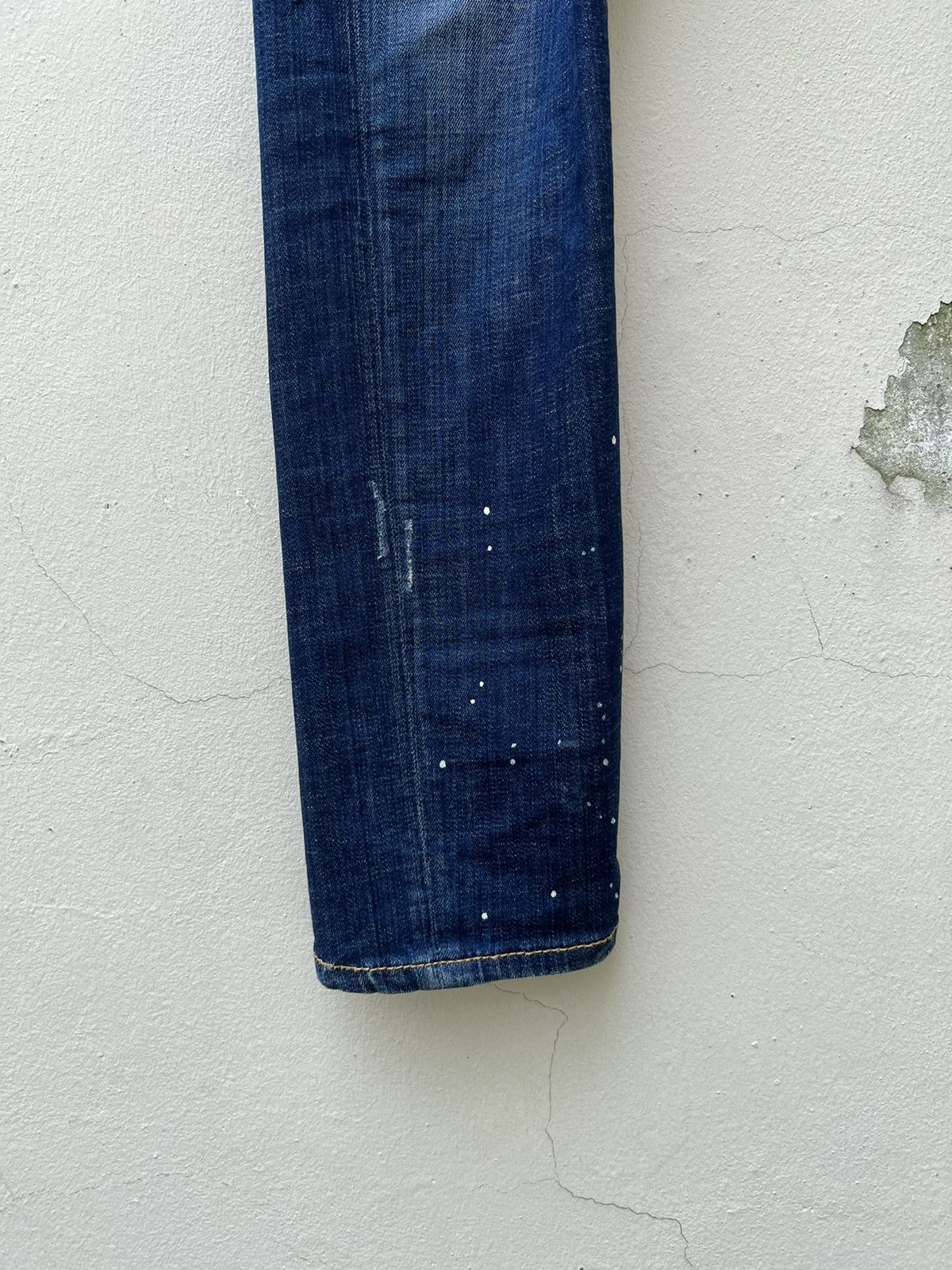 Dsquared2 Disquared2 Italy Stretch Rips Distressed Denim Trashed Jeans Size US 33 - 10 Thumbnail