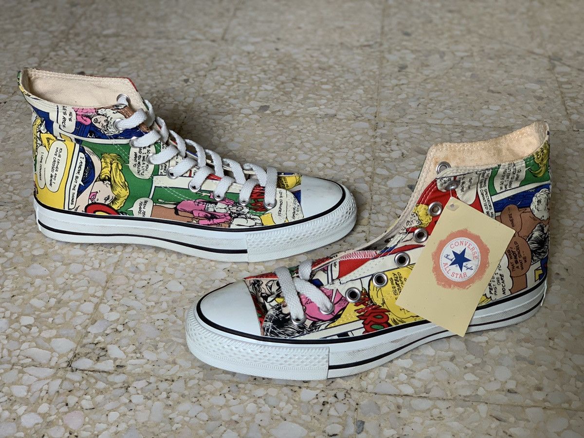 Converse Edition Japan Vintage Vintage Converse All Star Comic Book made in japan Grailed