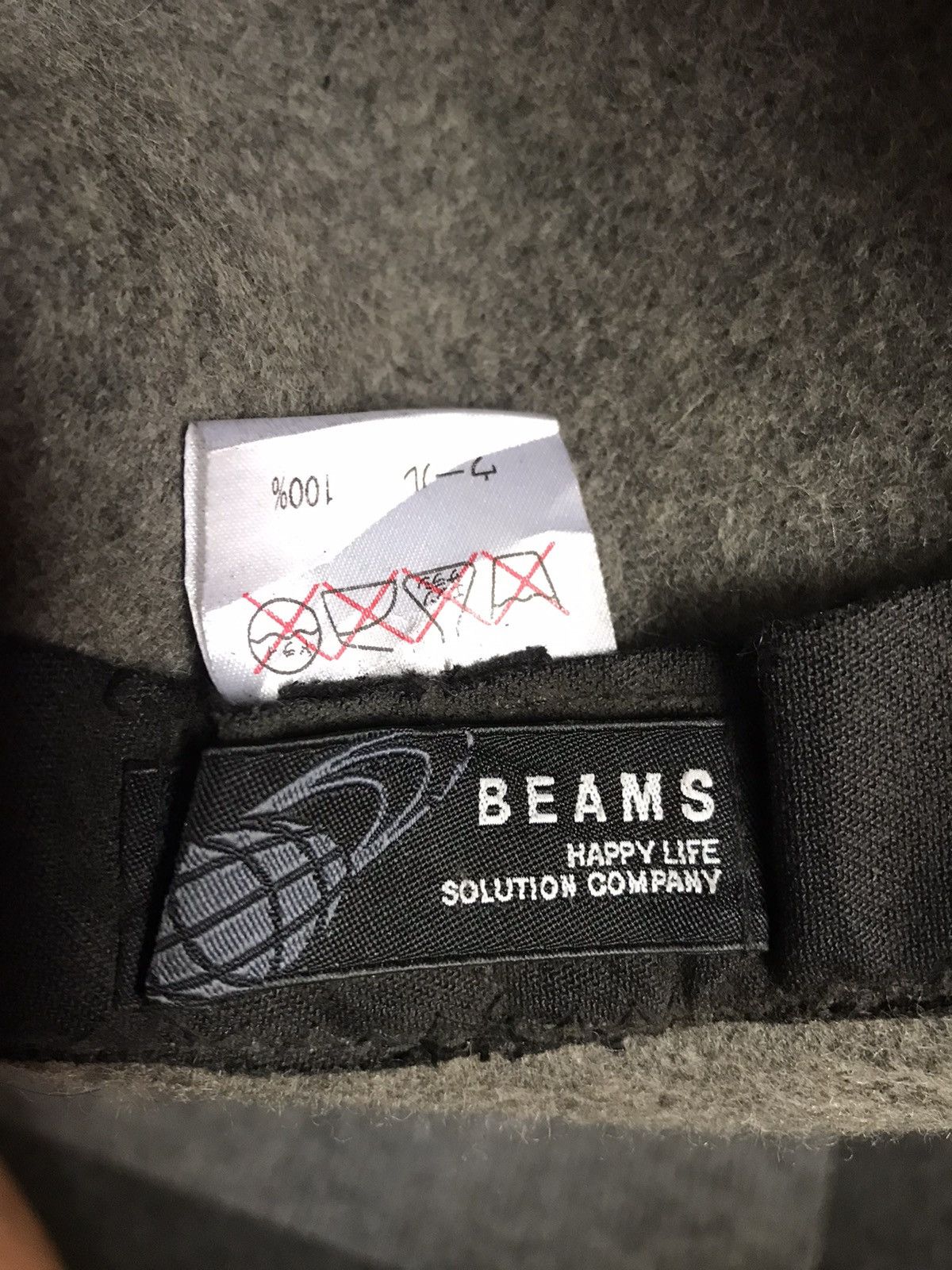 Beams Plus × Japanese Brand BEAMS Fedora Hat Size ONE SIZE - 6 Thumbnail