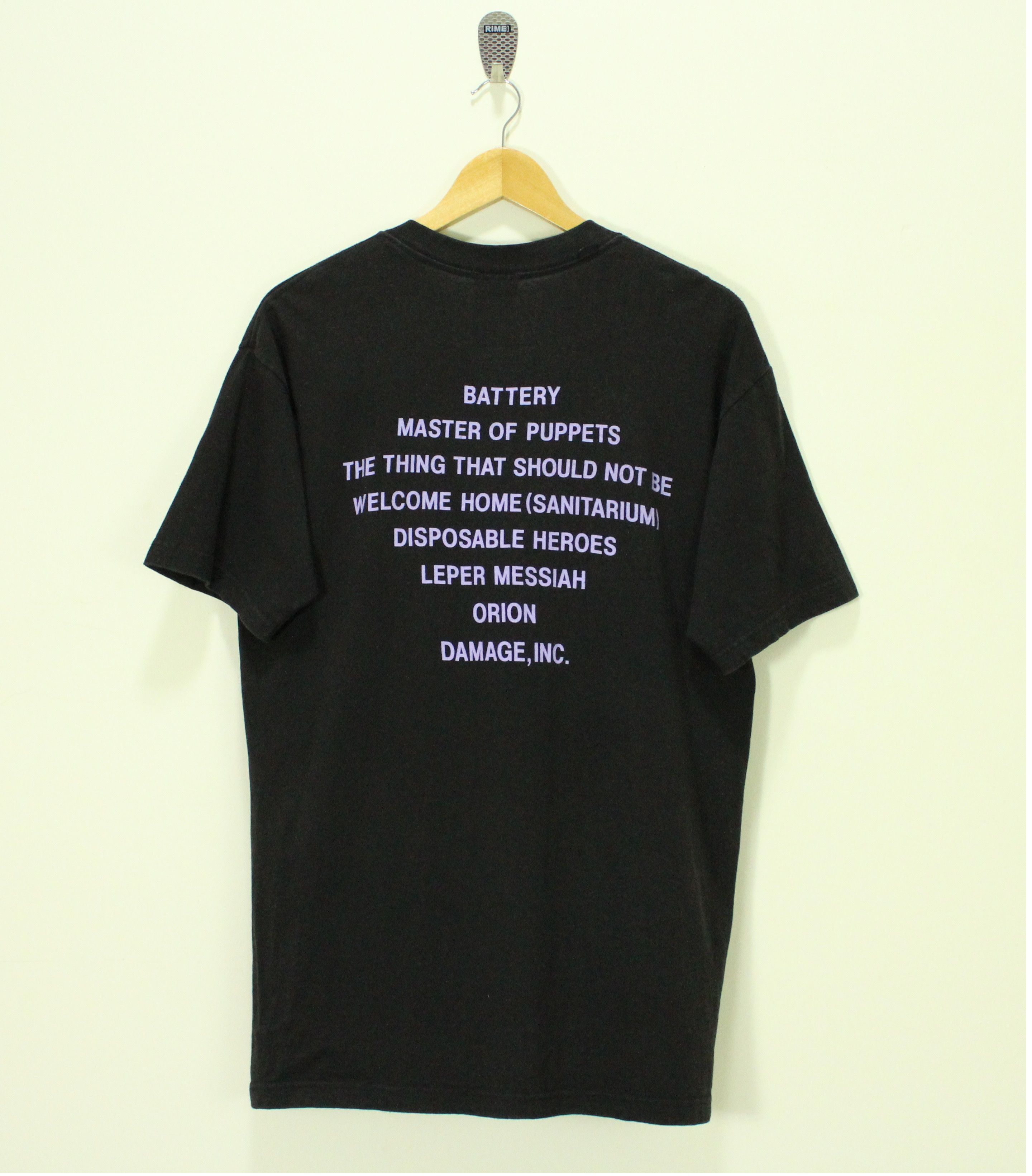 Band Tees Vintage 90s METALLICA T Shirt Master Of Puppets Size US L / EU 52-54 / 3 - 3 Thumbnail