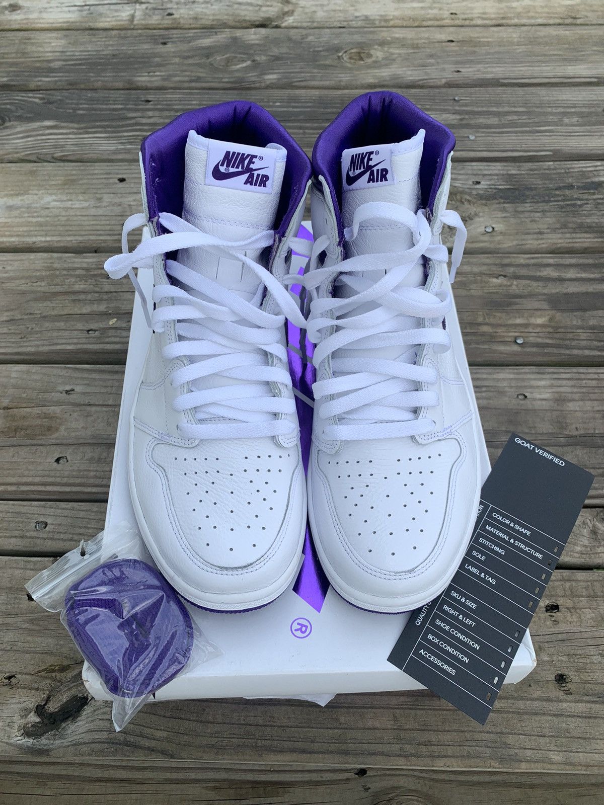 metallic purple jordans 1
