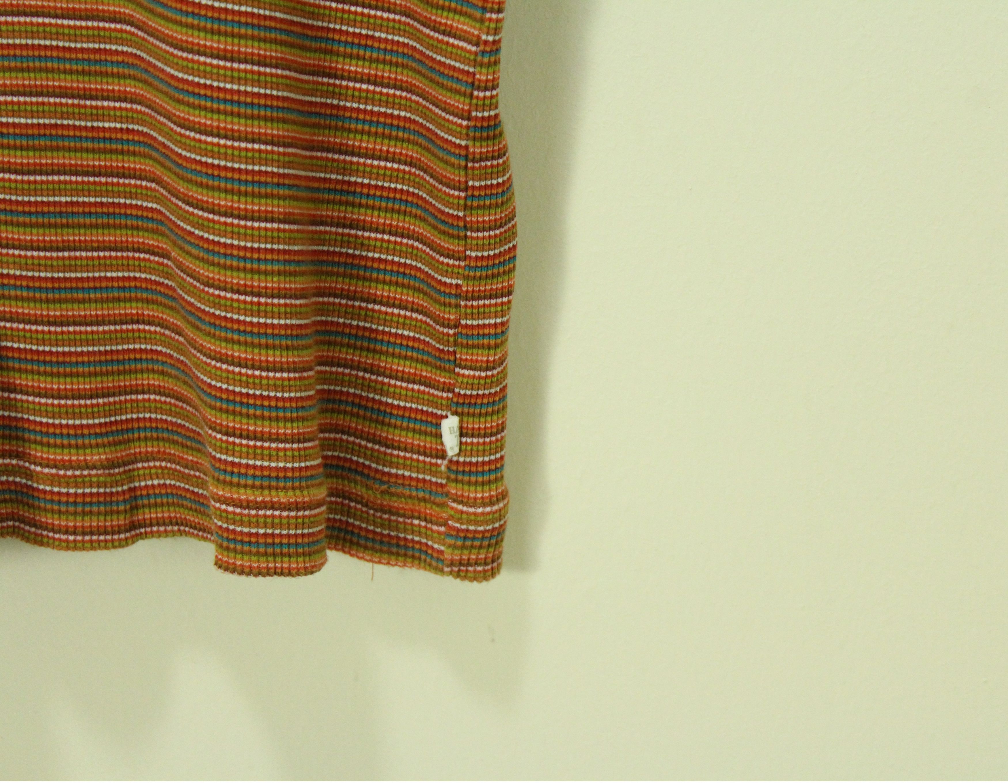 Hang Ten Vintage 90s HANG TEN T Shirt Striped Knit Skate Punk Size US L / EU 52-54 / 3 - 3 Thumbnail