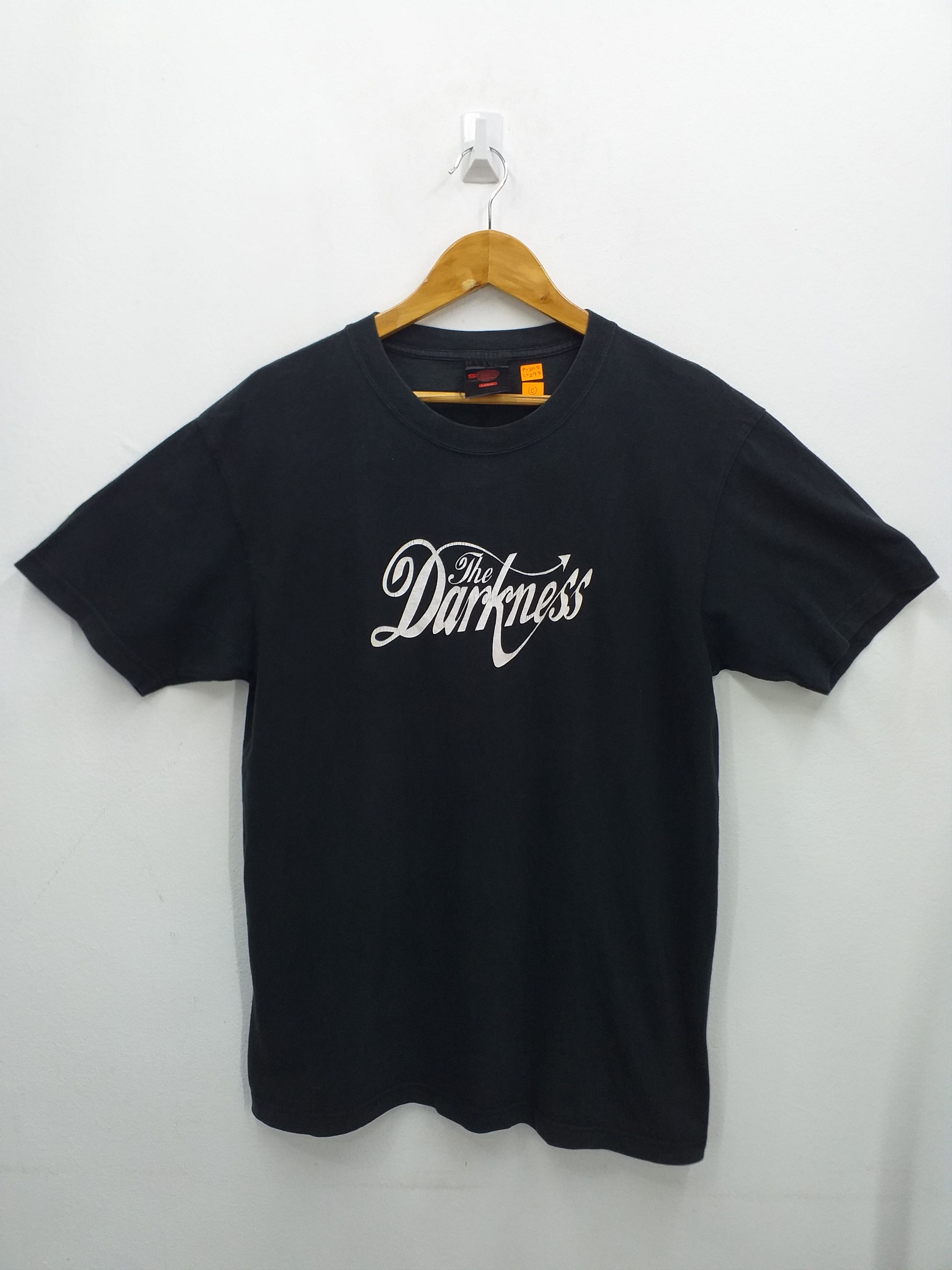 T-shirt The Darkness Pedal Board – Maglia Uomo Rock N Roll, Nero, Cotone 100%