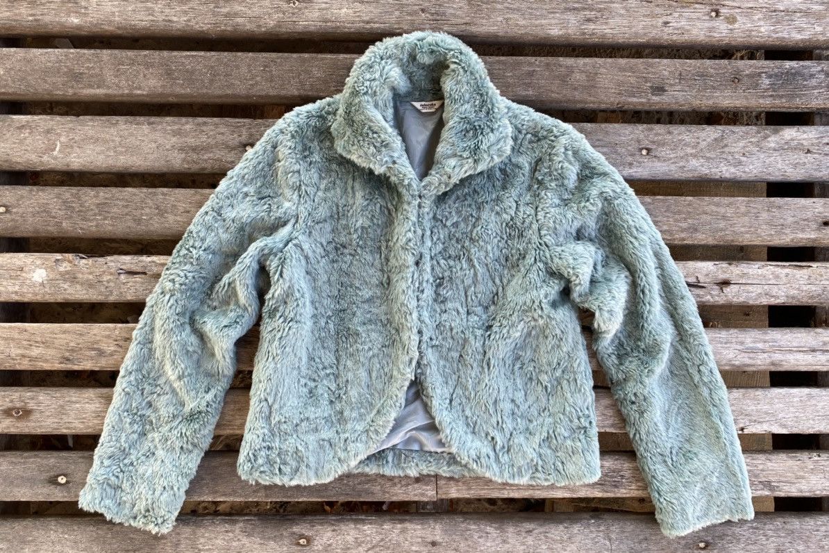 Japanese Brand Saburoku Worn Freely Fuzzy Fleece Jacket Size US M / EU 48-50 / 2 - 8 Thumbnail