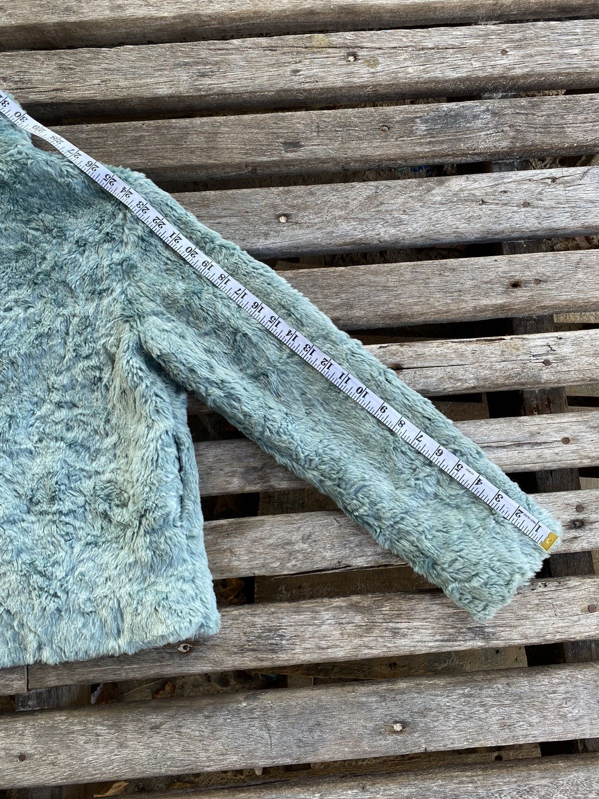 Japanese Brand Saburoku Worn Freely Fuzzy Fleece Jacket Size US M / EU 48-50 / 2 - 16 Thumbnail