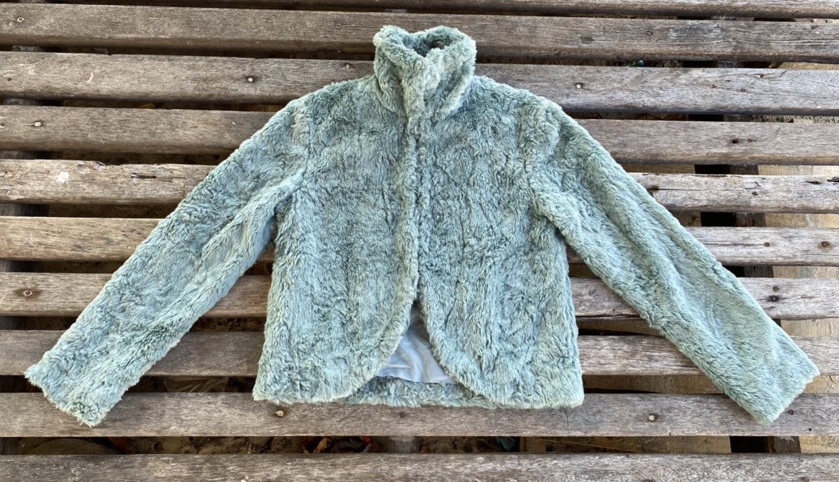 Japanese Brand Saburoku Worn Freely Fuzzy Fleece Jacket Size US M / EU 48-50 / 2 - 1 Thumbnail