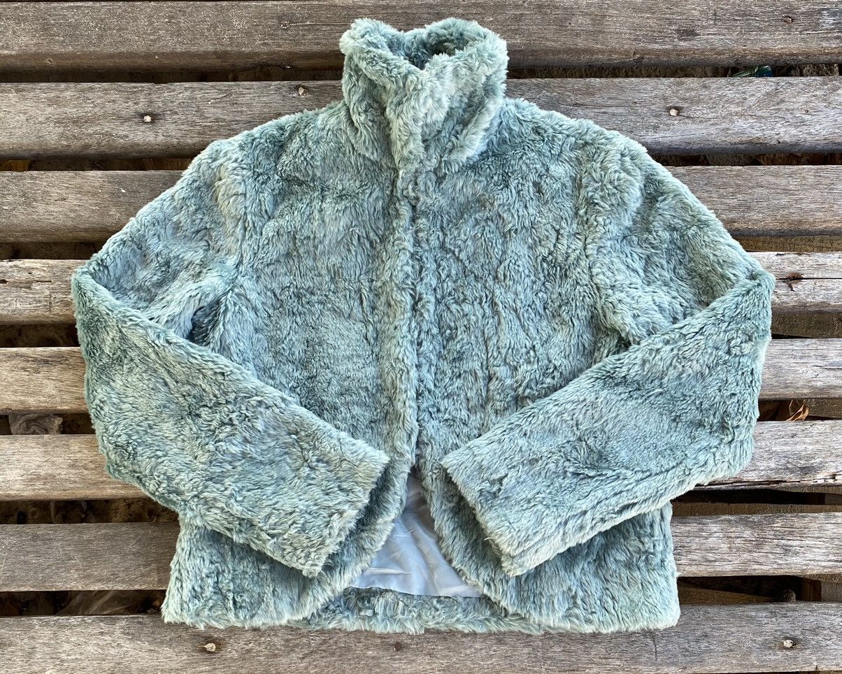 Japanese Brand Saburoku Worn Freely Fuzzy Fleece Jacket Size US M / EU 48-50 / 2 - 2 Thumbnail