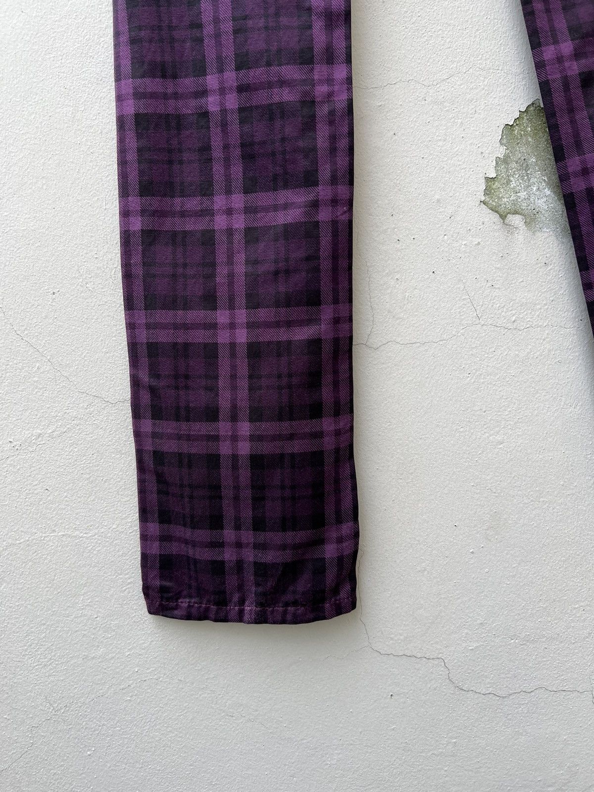 Vintage GalabenD Japan Tartan Plaid Jeans Size US 29 - 16 Thumbnail