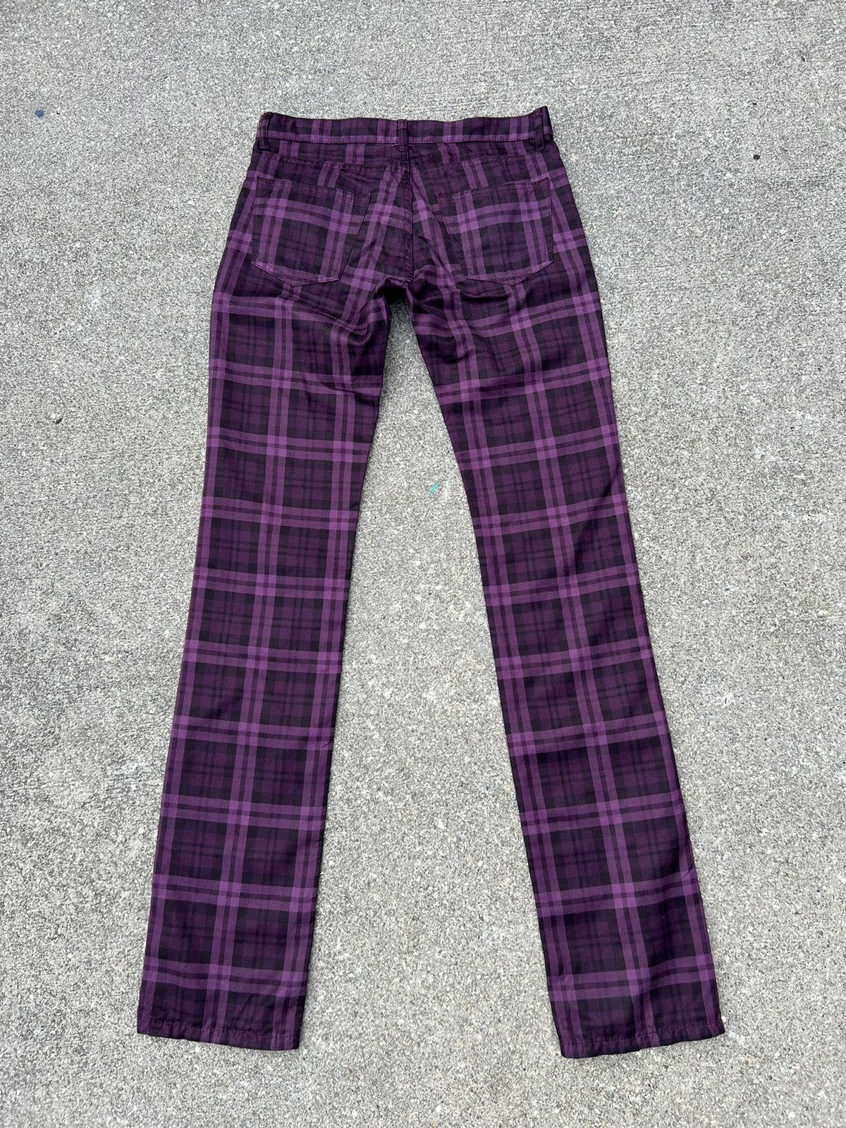 Vintage GalabenD Japan Tartan Plaid Jeans Size US 29 - 5 Thumbnail