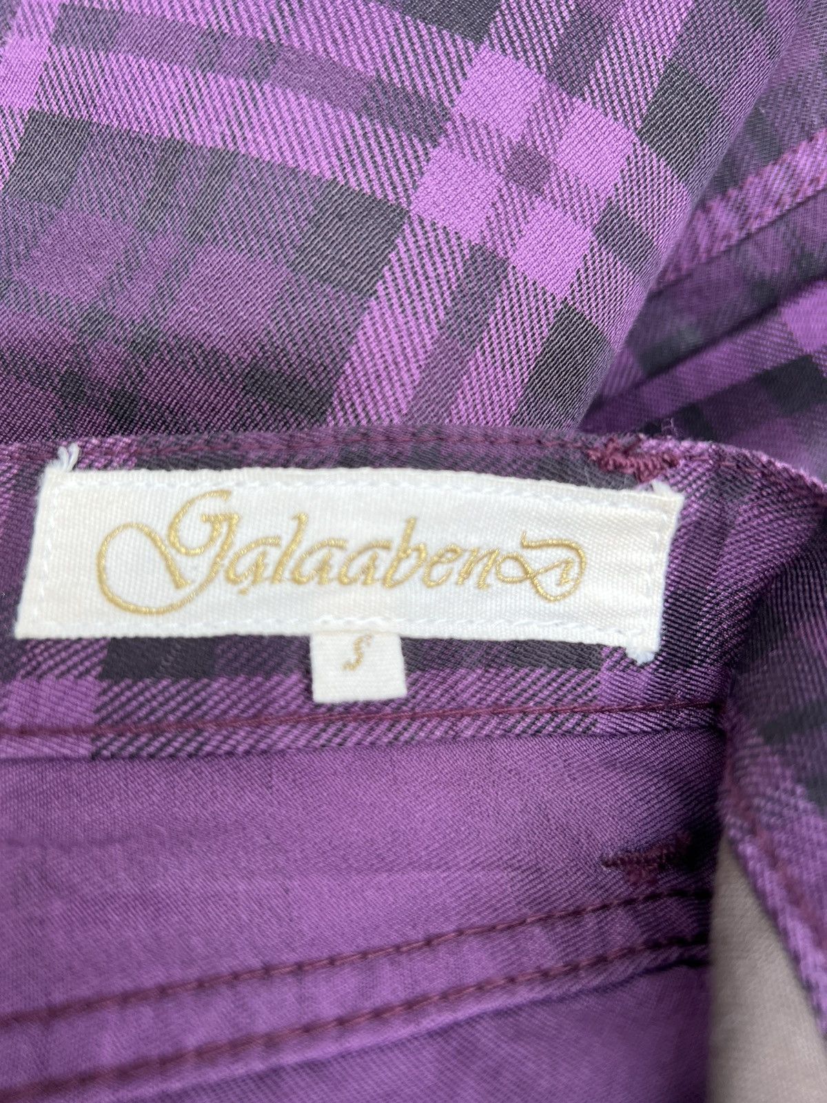 Vintage GalabenD Japan Tartan Plaid Jeans Size US 29 - 19 Thumbnail