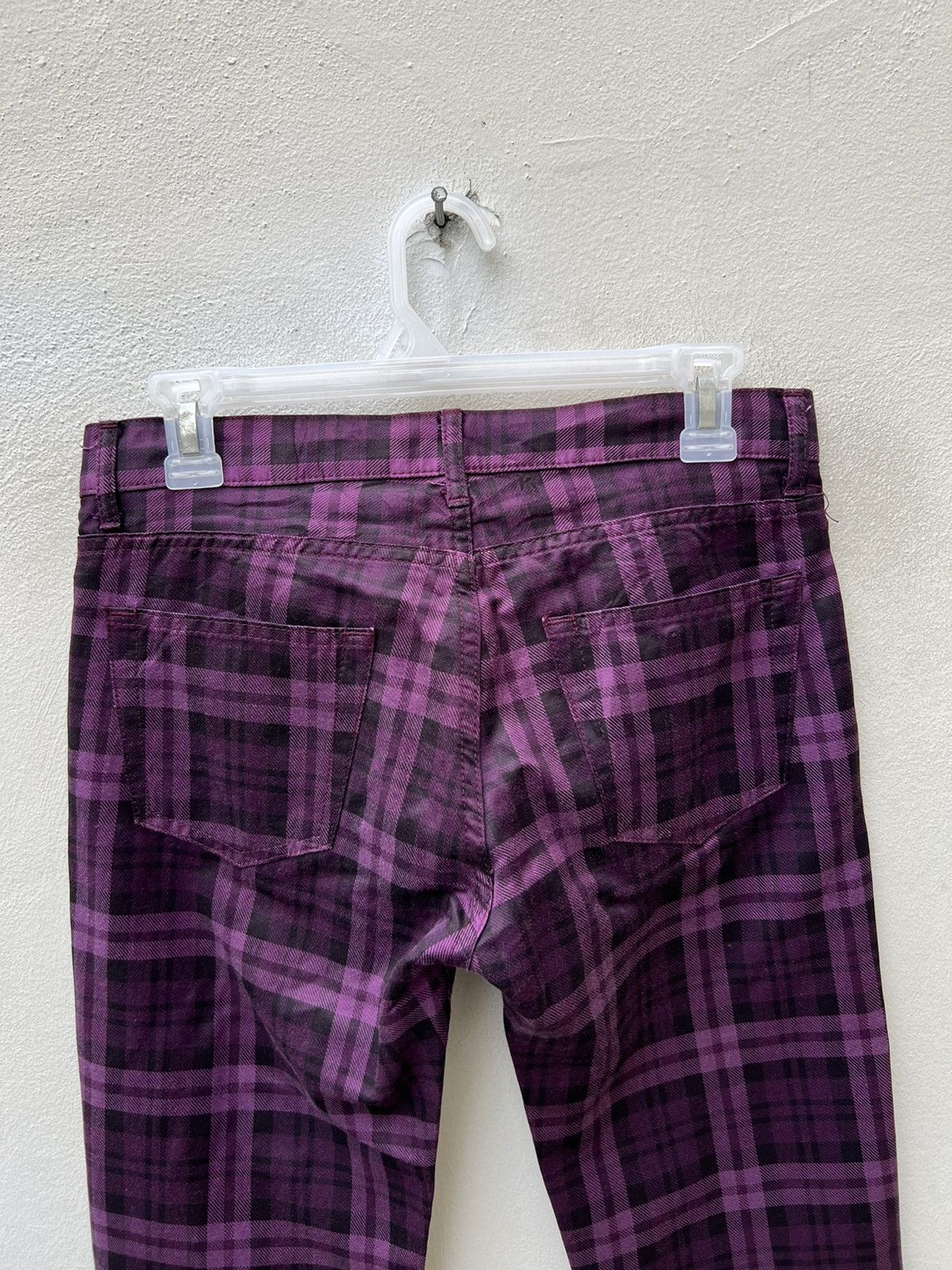 Vintage GalabenD Japan Tartan Plaid Jeans Size US 29 - 14 Thumbnail