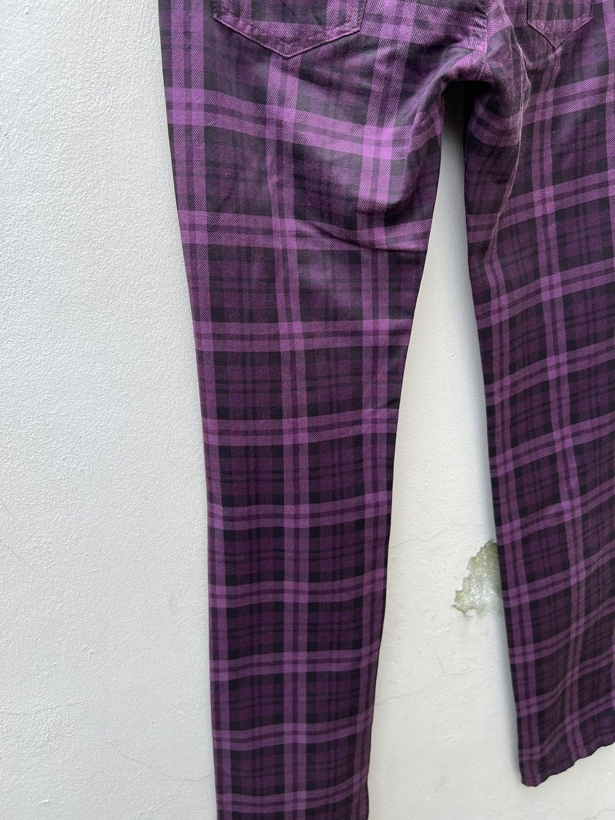 Vintage GalabenD Japan Tartan Plaid Jeans Size US 29 - 15 Thumbnail