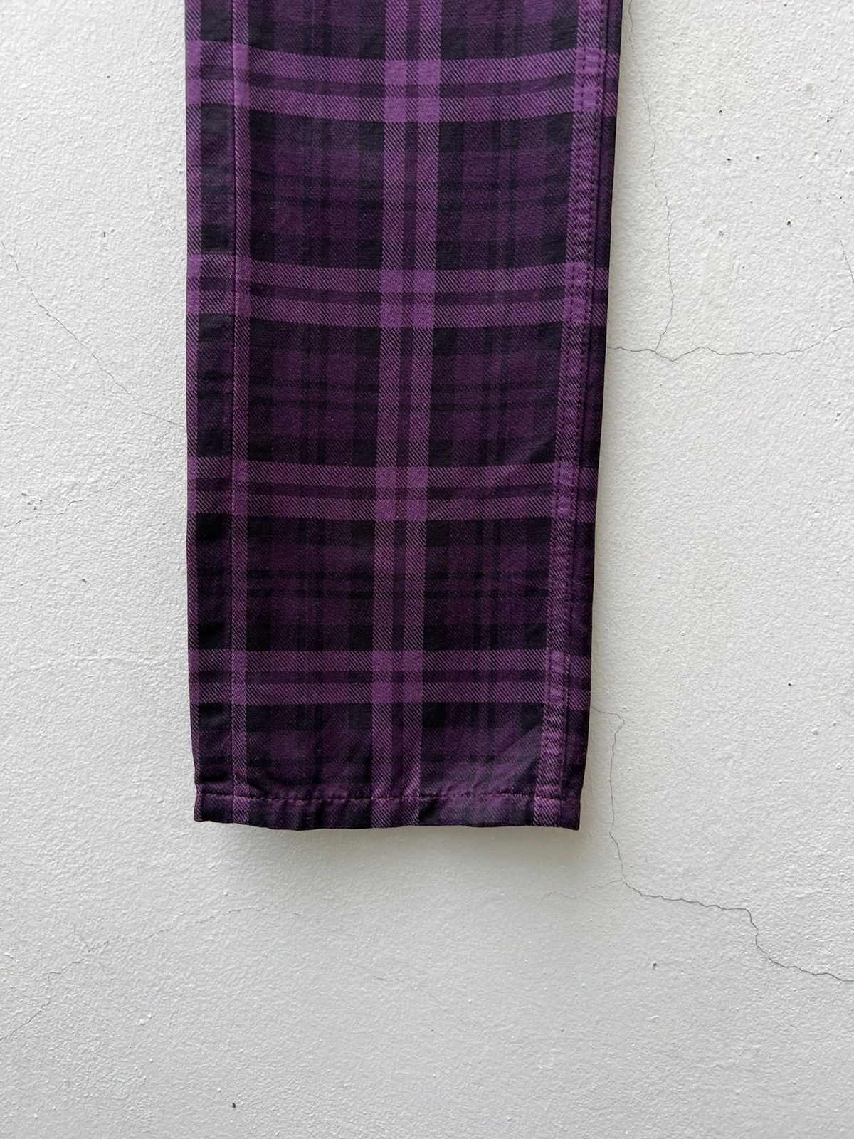 Vintage GalabenD Japan Tartan Plaid Jeans Size US 29 - 10 Thumbnail