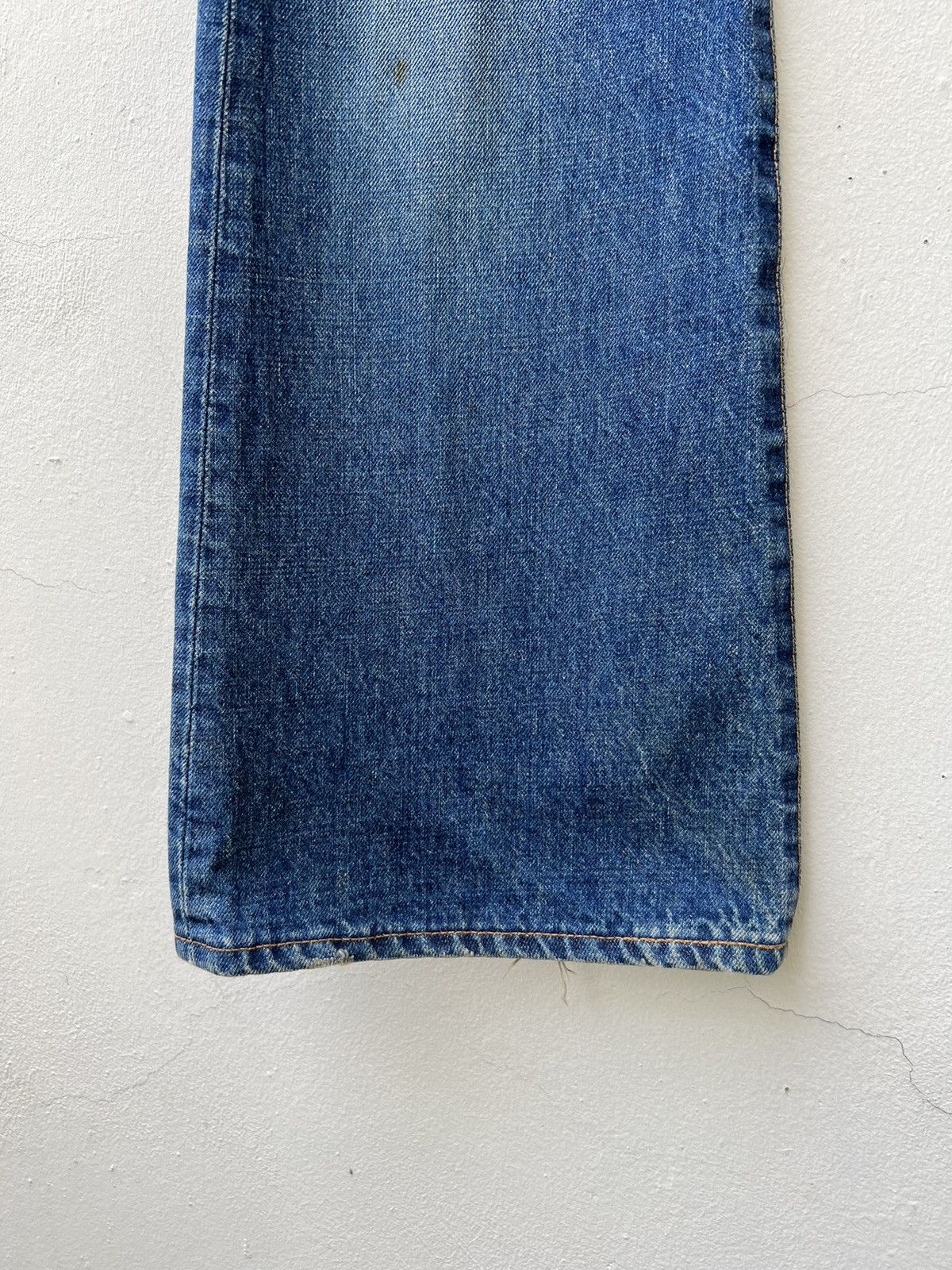 Edwin × Vintage Super Flare Vintage Edwin Japan Fade Denim Jeans Size US 29 - 11 Thumbnail