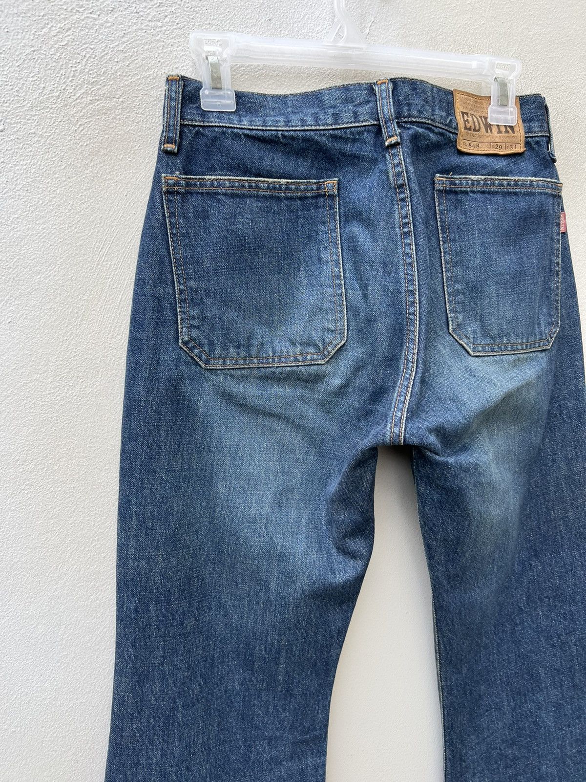 Edwin × Vintage Super Flare Vintage Edwin Japan Fade Denim Jeans Size US 29 - 16 Thumbnail