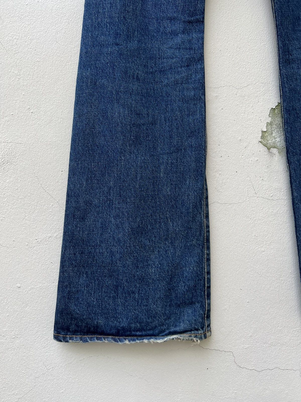 Edwin × Vintage Super Flare Vintage Edwin Japan Fade Denim Jeans Size US 29 - 17 Thumbnail