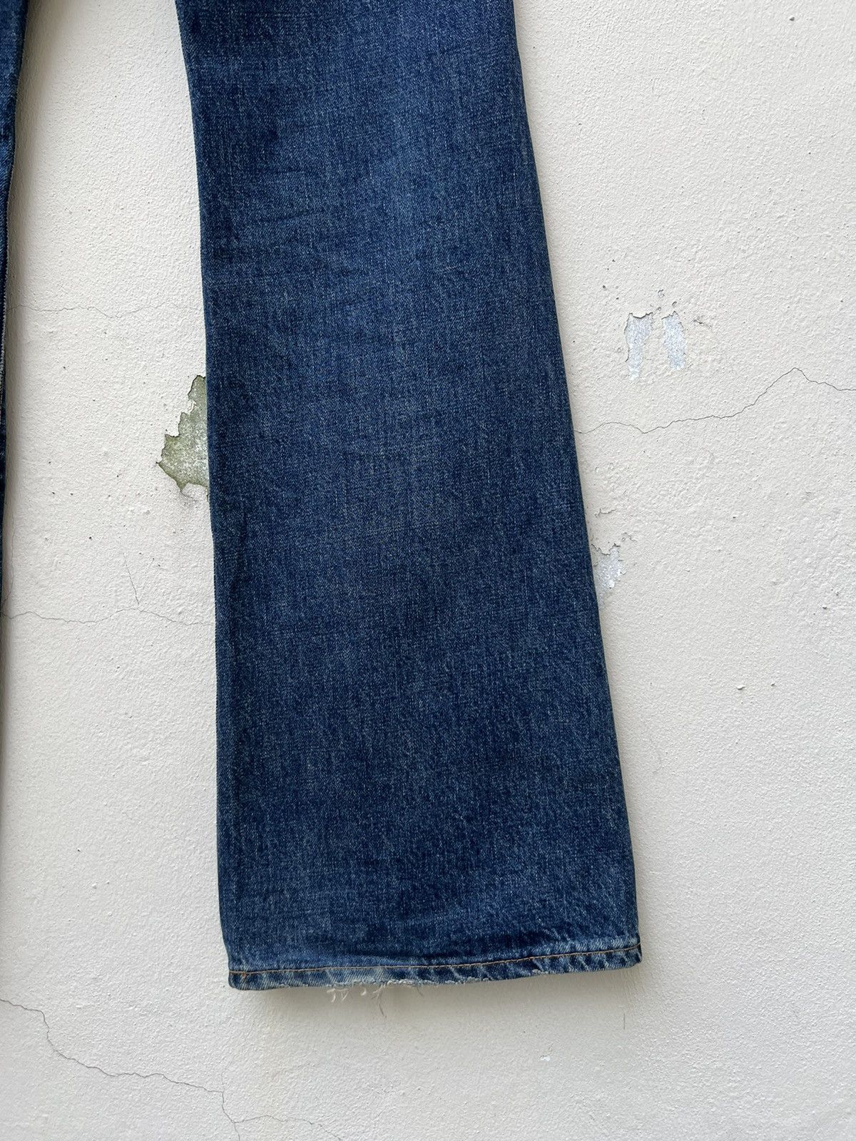 Edwin × Vintage Super Flare Vintage Edwin Japan Fade Denim Jeans Size US 29 - 20 Thumbnail