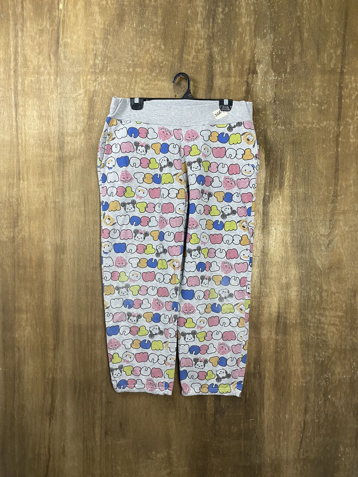 Cartoon Network × Disney Tsum Tsum full print jogger Disney Pants #3669 Size US 29 - 1 Thumbnail