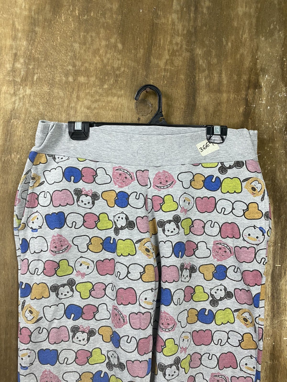 Cartoon Network × Disney Tsum Tsum full print jogger Disney Pants #3669 Size US 29 - 3 Thumbnail