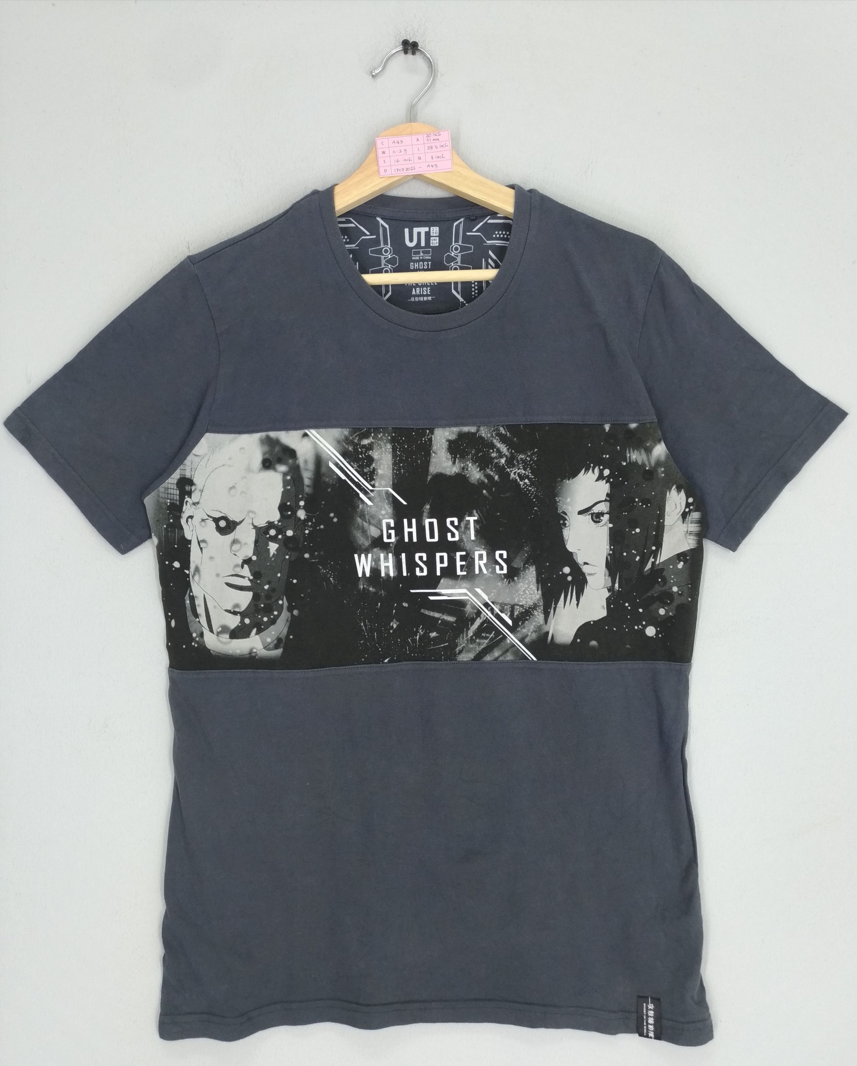 Uniqlo Anime Ghost In The Shell Japanese Anime Tshirt