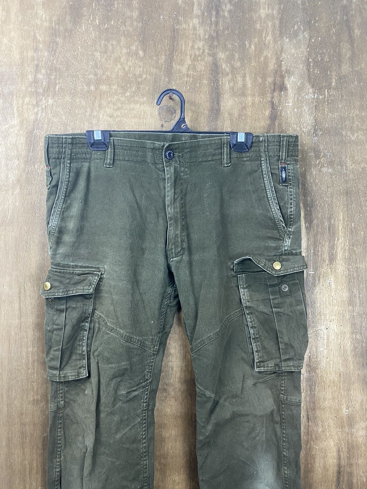 Japanese Brand Gride japan multipocket tactical Cargo Pants #Z014 H Size US 34 / EU 50 - 2 Thumbnail