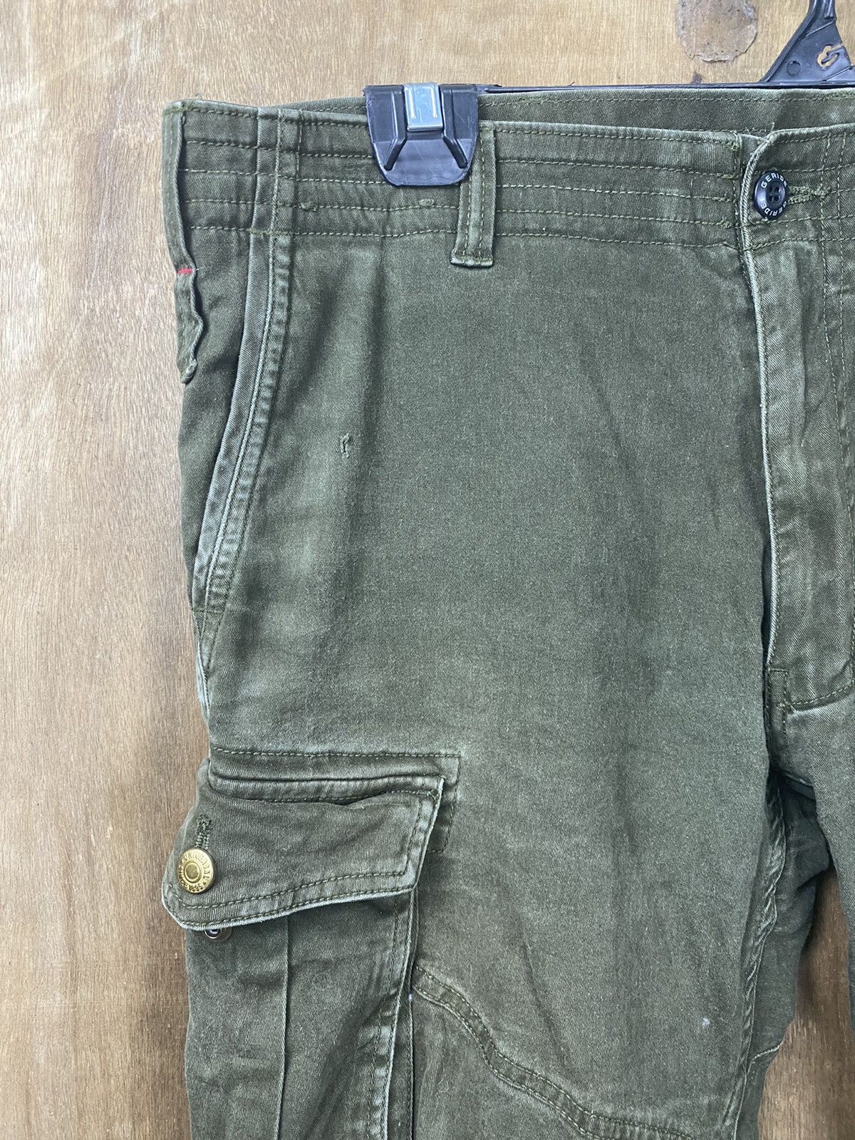 Japanese Brand Gride japan multipocket tactical Cargo Pants #Z014 H Size US 34 / EU 50 - 4 Thumbnail