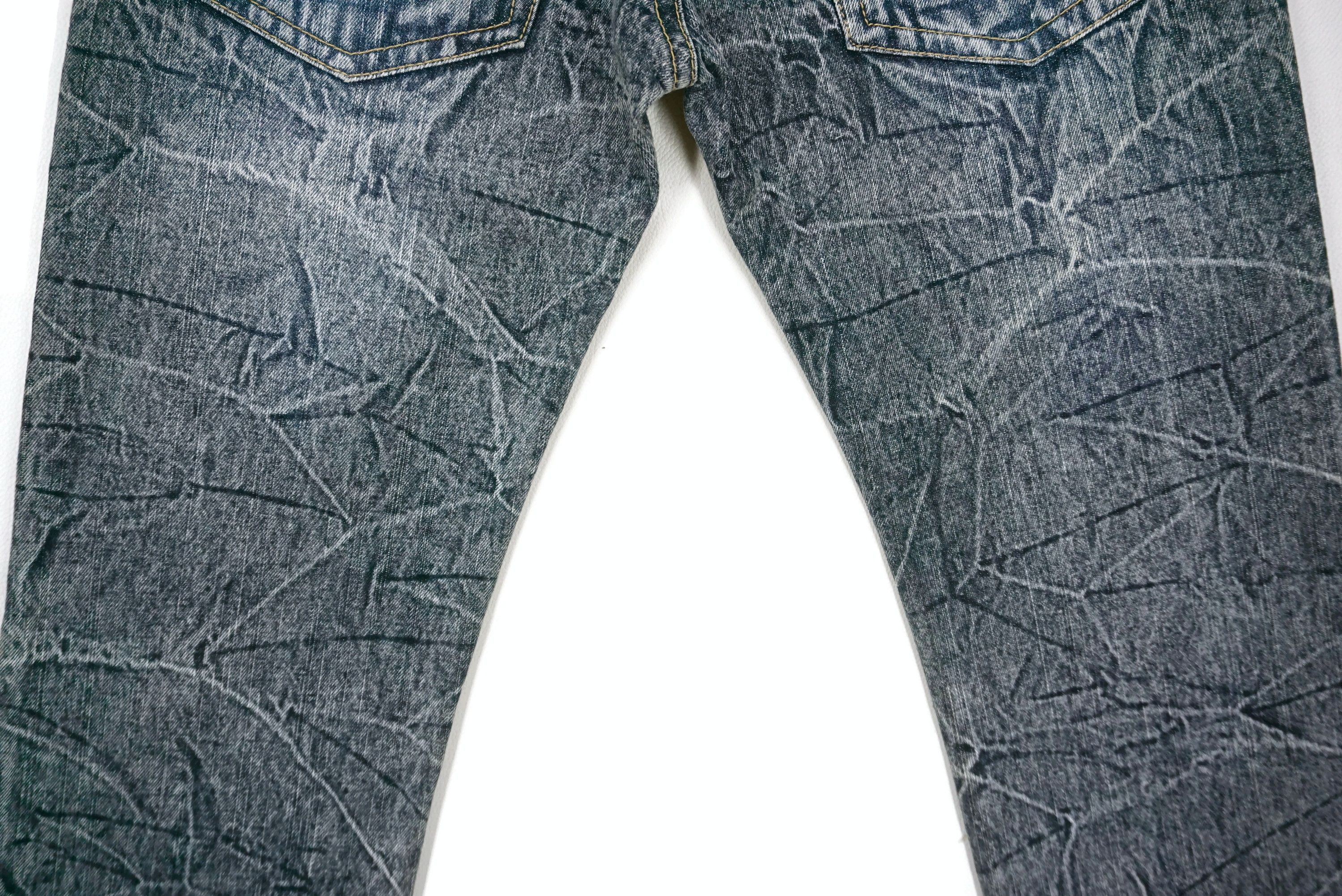 Japanese Brand Back and Forth Distressed Denim Jeans Size US 30 / EU 46 - 8 Thumbnail
