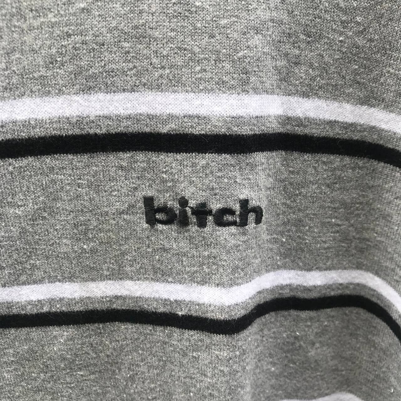 Hook-Ups 90s Bitch Skateboards Stripe Tshirt Size US L / EU 52-54 / 3 - 4 Thumbnail