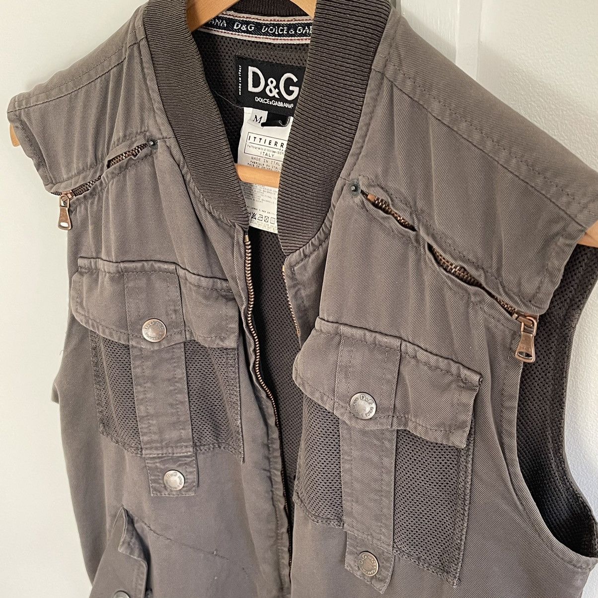 Dolce & Gabbana Dolce & Gabbana Ittierre Tactical Military Vest 