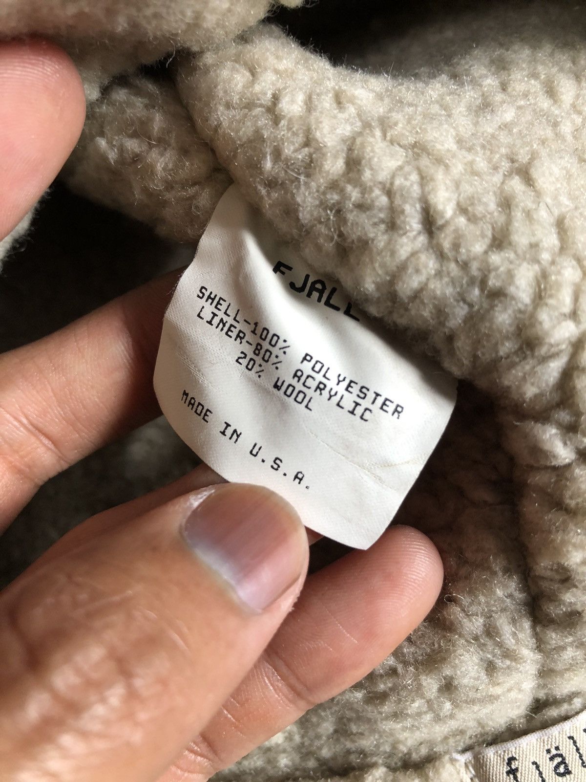 Other FJALL USA FLEECE BUCKET HAT Size ONE SIZE - 6 Thumbnail
