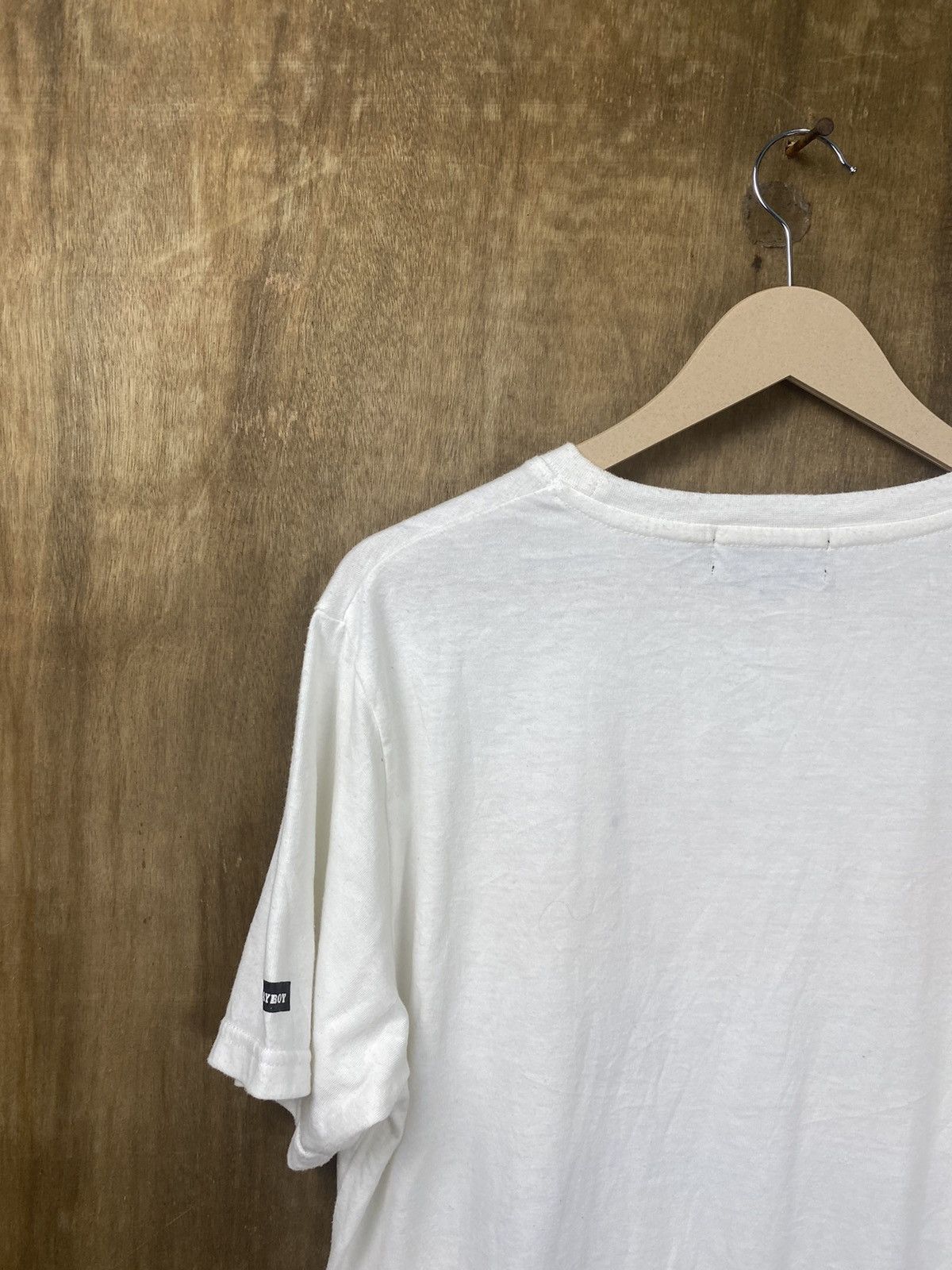 Playboy DL Playboy vintage white T-Shirt #Z098 Size US M / EU 48-50 / 2 - 10 Thumbnail