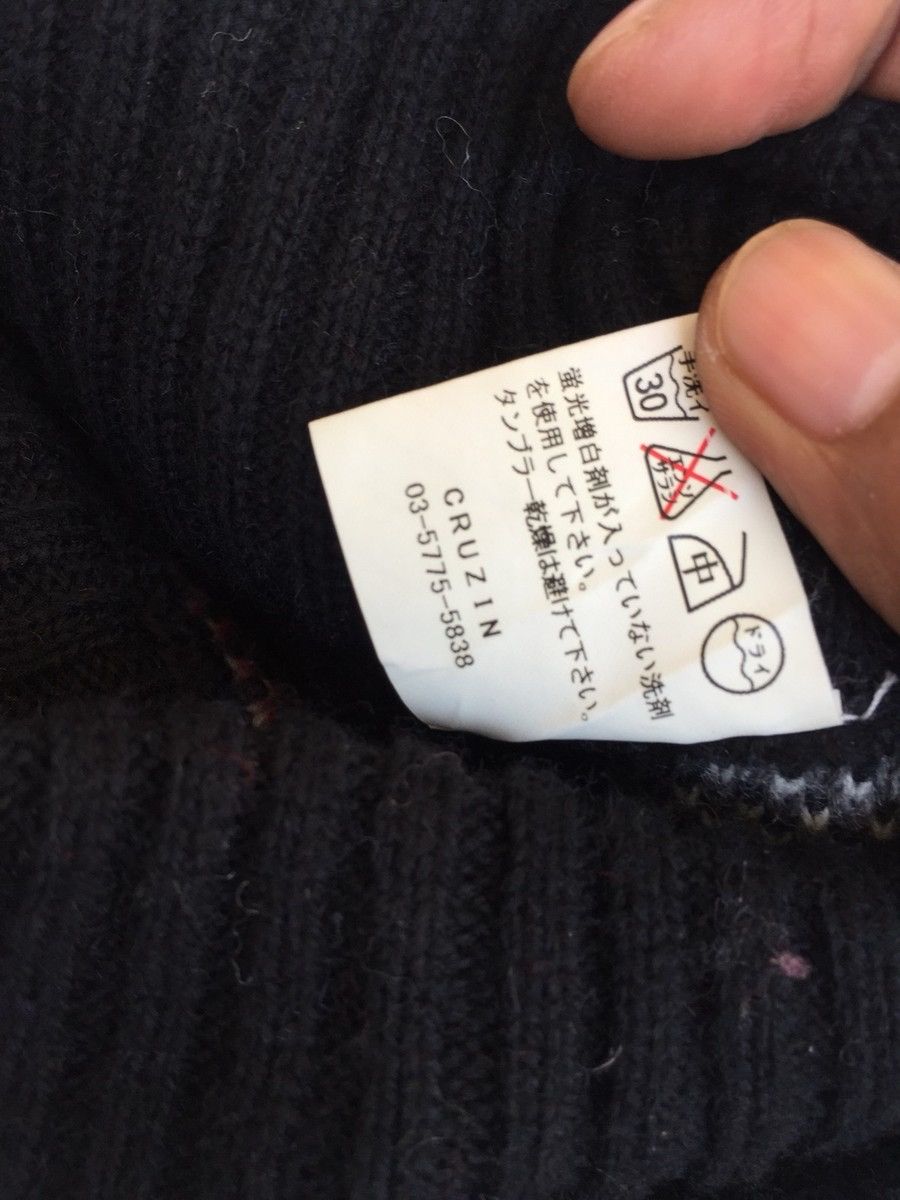 Japanese Brand Japanese Brand Cruzin Knitwear Skull Jogger Overprint Size US 32 / EU 48 - 8 Thumbnail