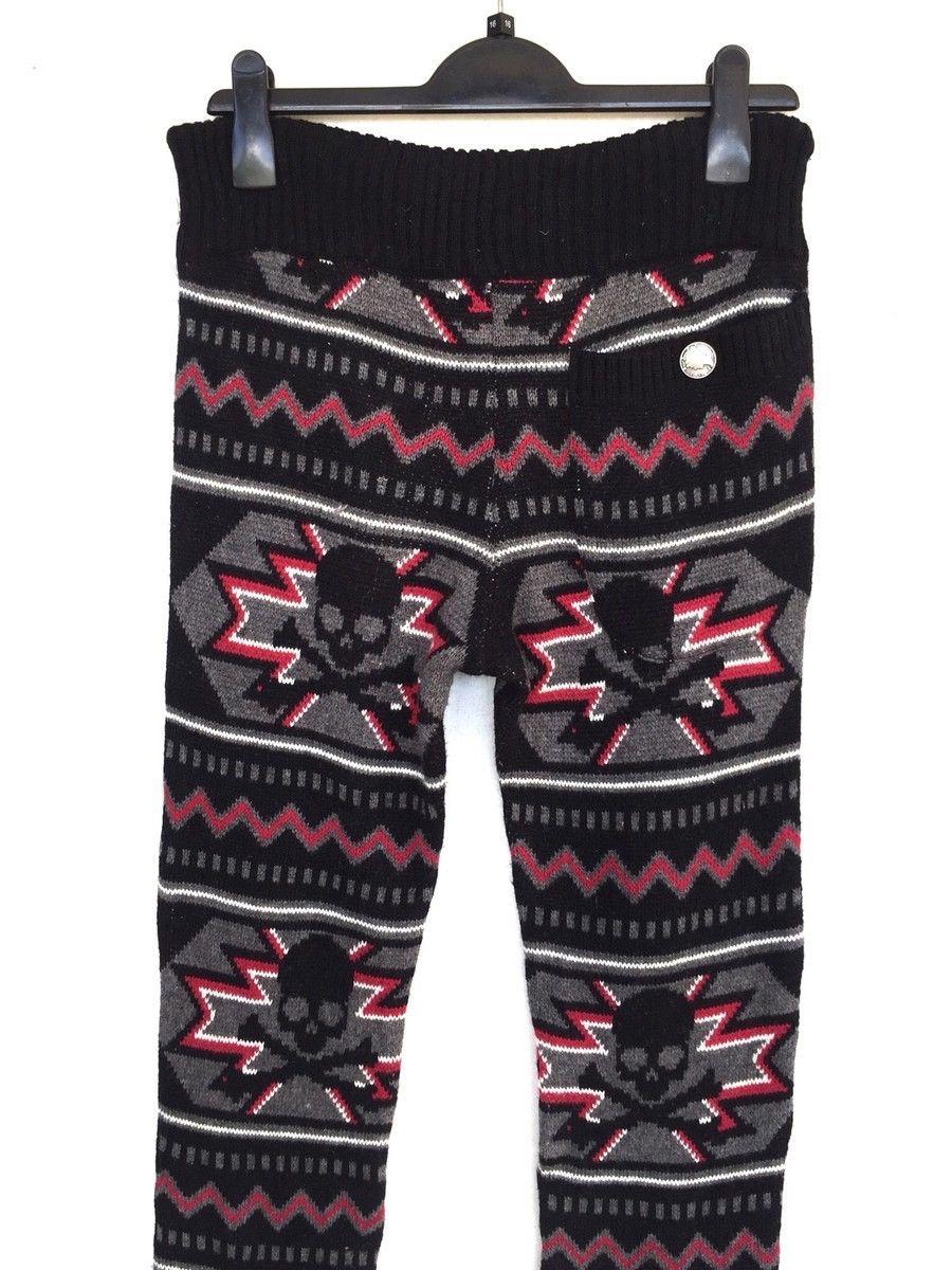Japanese Brand Japanese Brand Cruzin Knitwear Skull Jogger Overprint Size US 32 / EU 48 - 5 Thumbnail