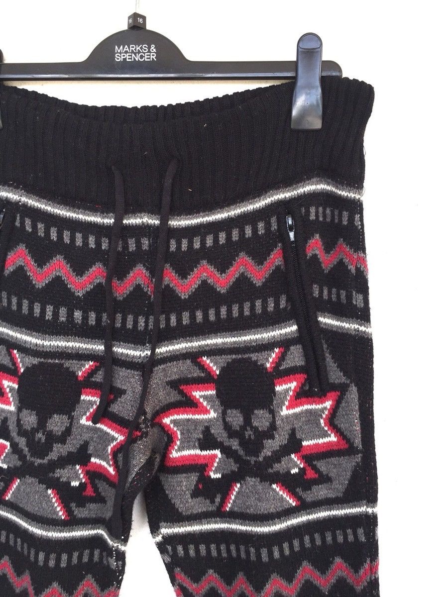 Japanese Brand Japanese Brand Cruzin Knitwear Skull Jogger Overprint Size US 32 / EU 48 - 4 Thumbnail
