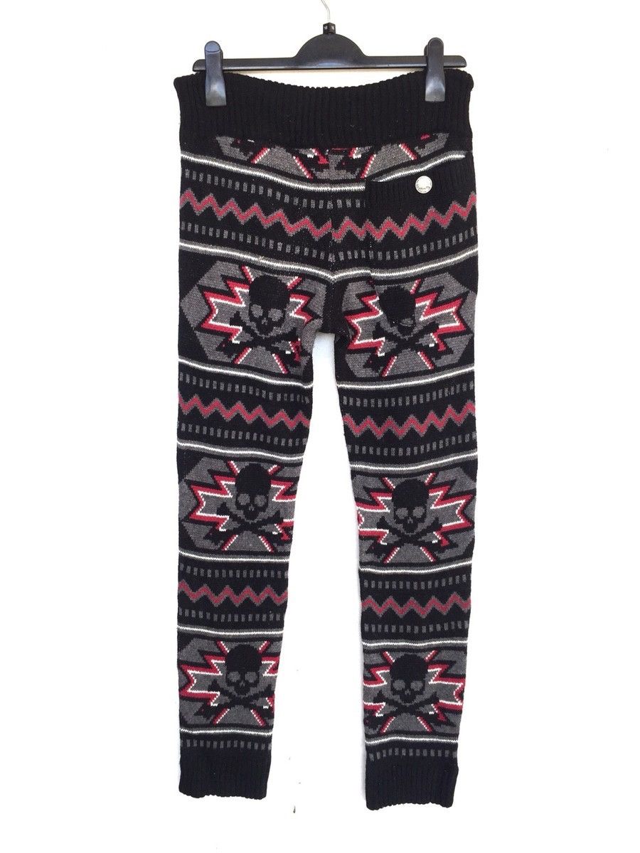 Japanese Brand Japanese Brand Cruzin Knitwear Skull Jogger Overprint Size US 32 / EU 48 - 3 Thumbnail