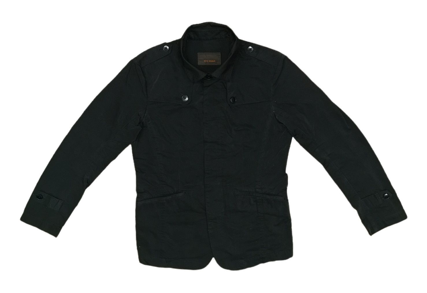 Issey Miyake Tete Homme Long Sleeve Shirts Size US S / EU 44-46 / 1 - 1 Thumbnail
