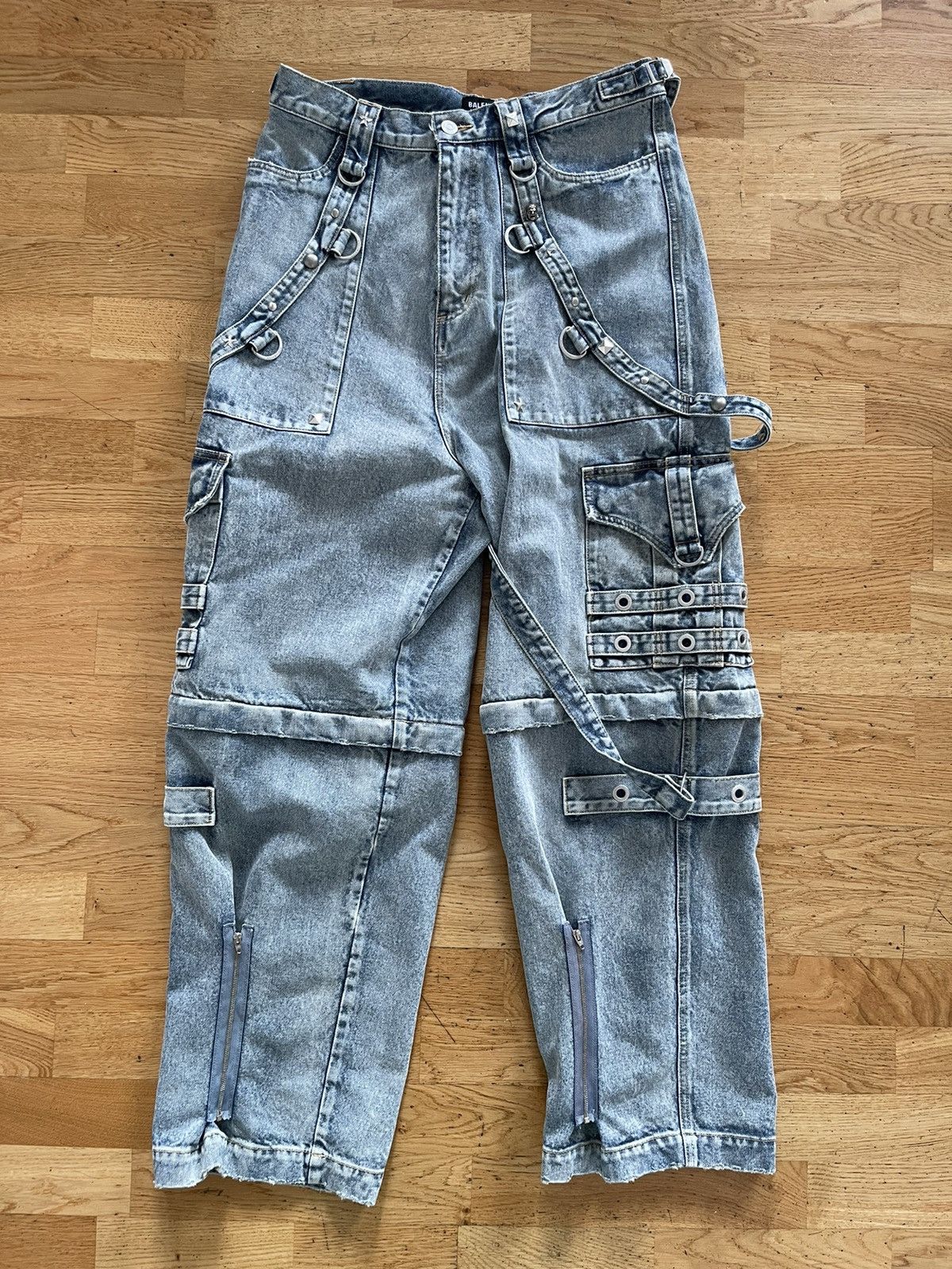 Balenciaga SS22 Raver Baggy Denim Jeans
