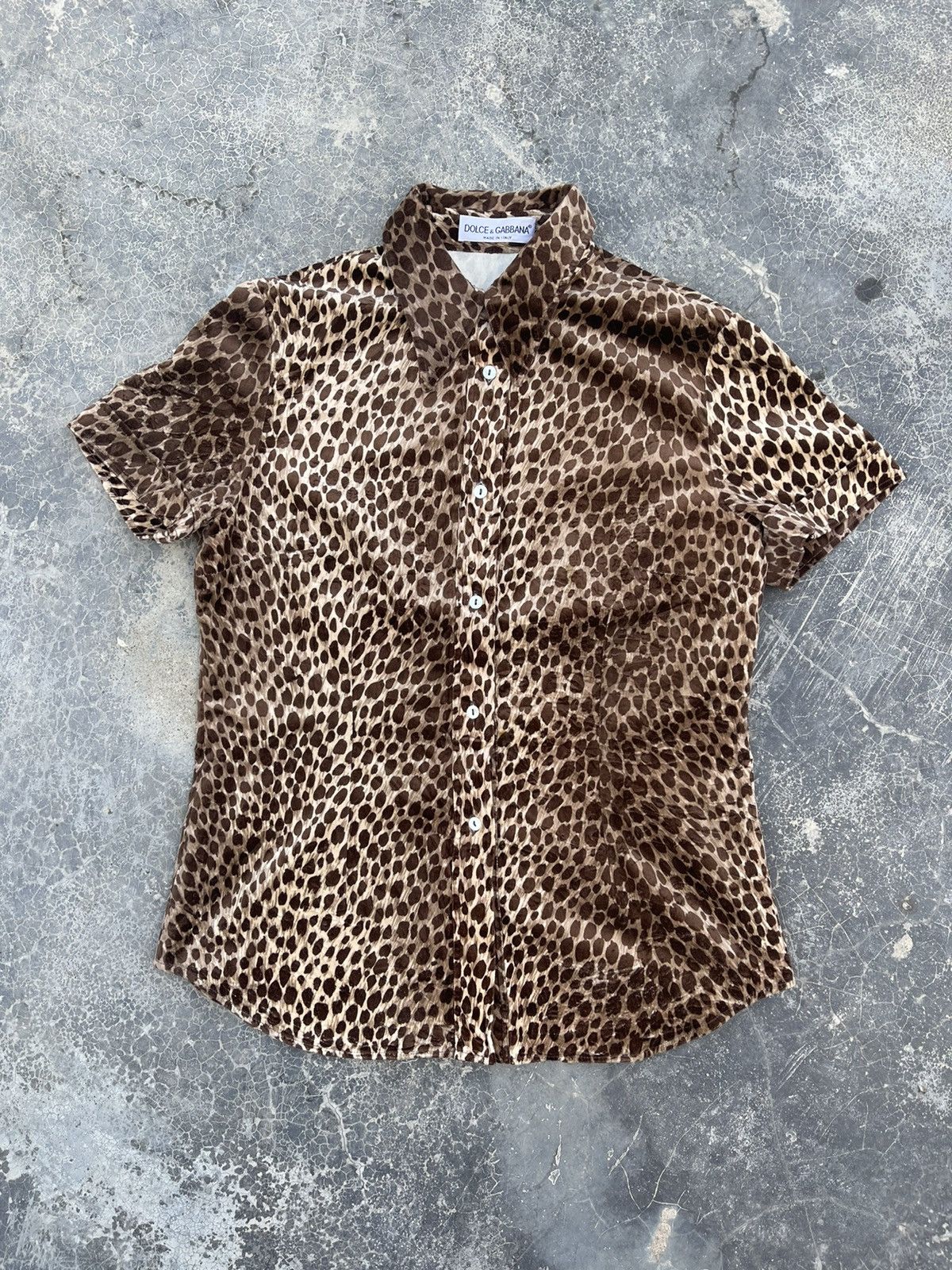 Dolce & Gabbana Dolce & Gabbana Buttoned Leopard Shirt for her Size US S / EU 44-46 / 1 - 2 Thumbnail