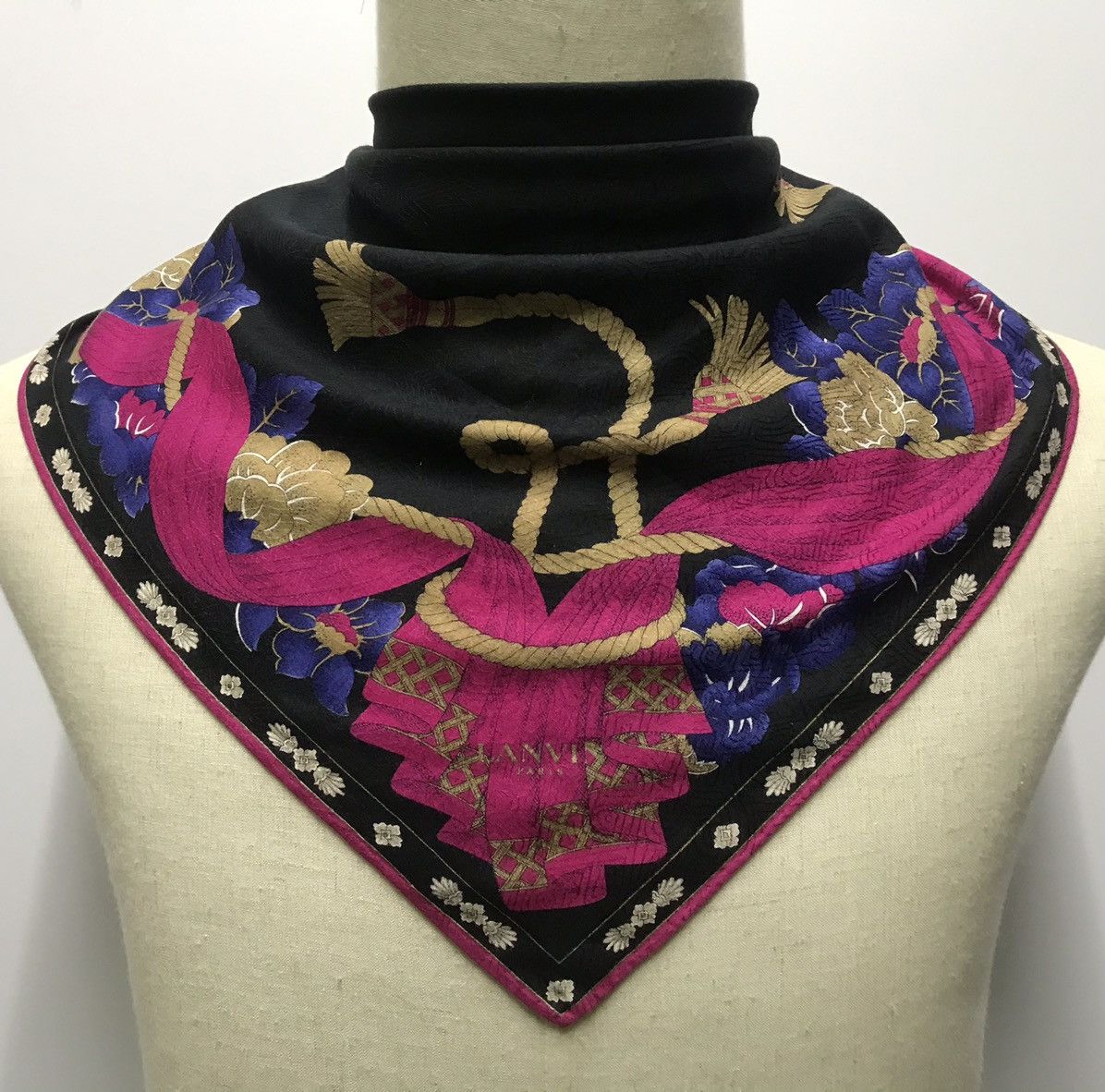 lanvin bandana scarf
