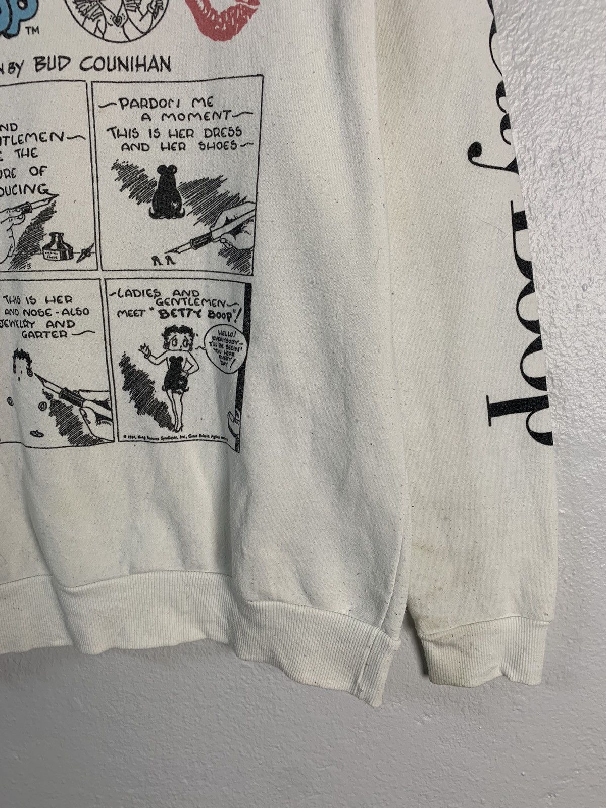Japanese Brand Vintage 19xx Betty Boop Women Sweatshirt Size L / US 10 / IT 46 - 2 Thumbnail